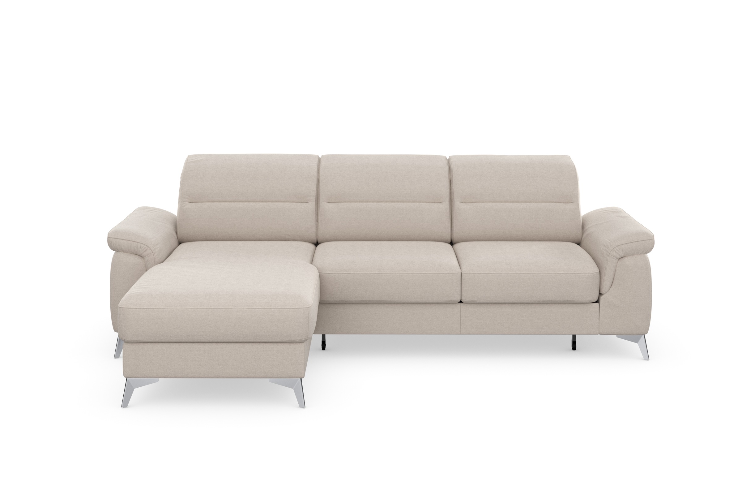 sit&more Ecksofa »Sinatra L-Form« mit Recamiere, optinal mit Kopfteilverste günstig online kaufen