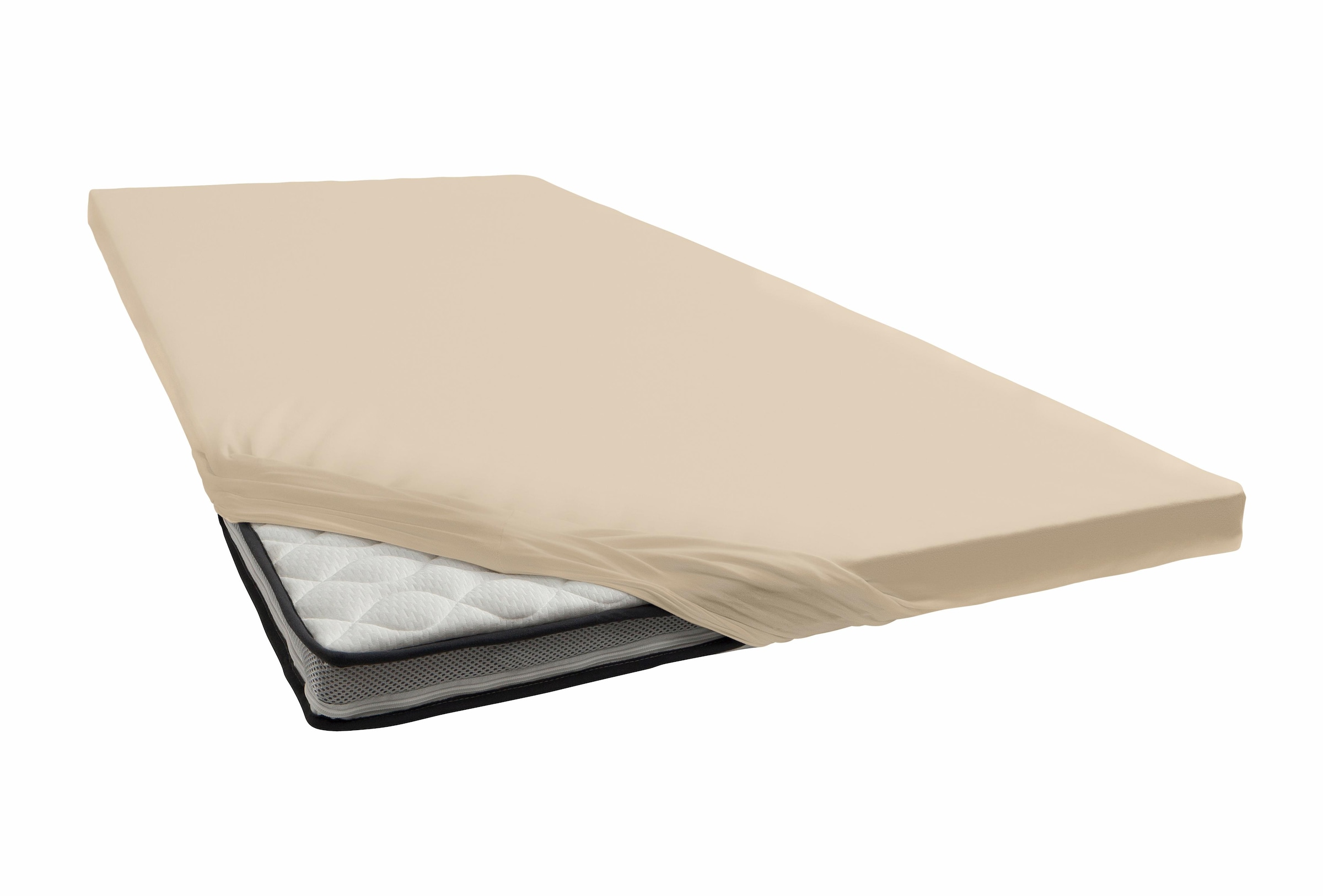 Janine Spannbettlaken »TOPPER 5001«, mit Rundumgummizug