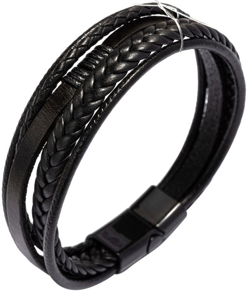 Firetti Lederarmband »Schmuck Geschenk Armschmuck Armkette«, Made in Germany