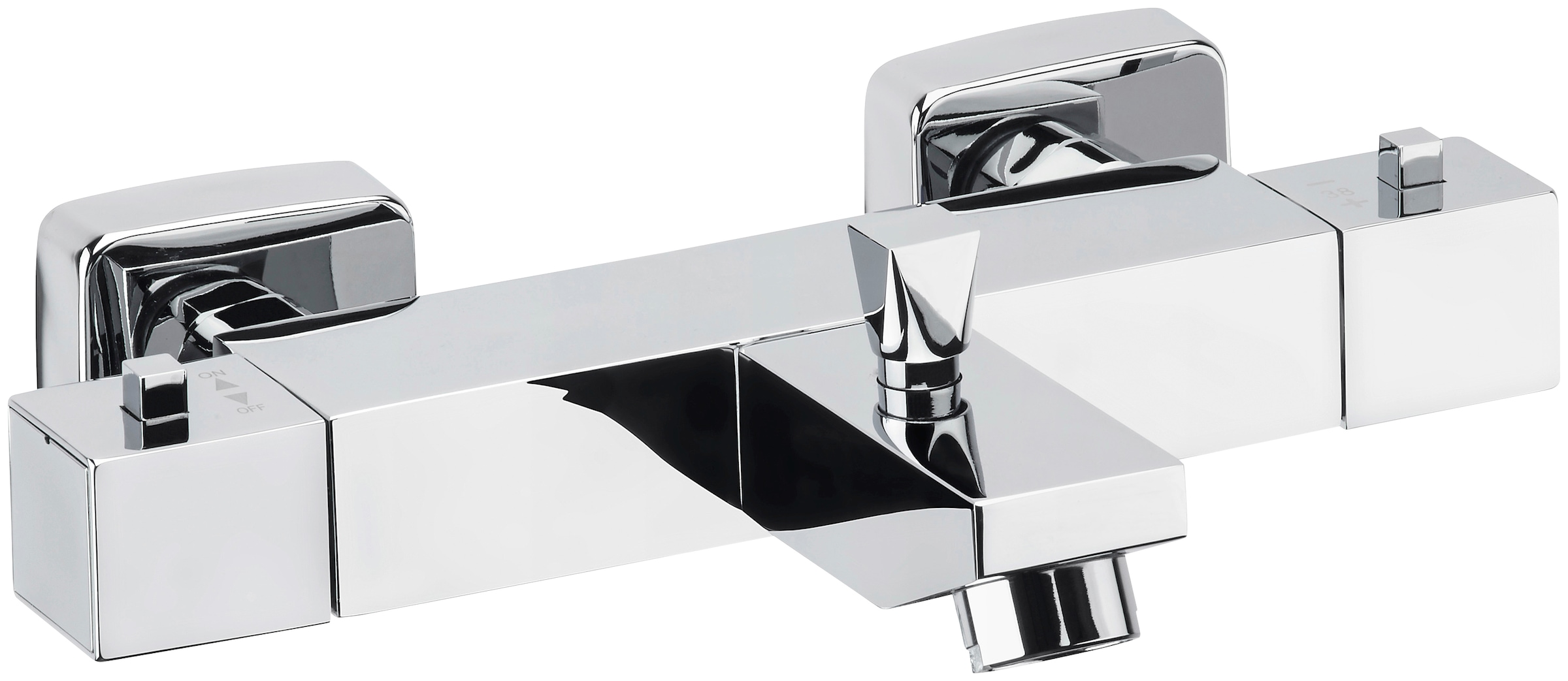 CORNAT Wannenthermostat »Zaida«, Messing, verchromt
