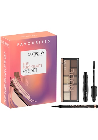 Augen-Make-Up-Set »The Pure Glam Eye Set«, (Set, 3 tlg.)