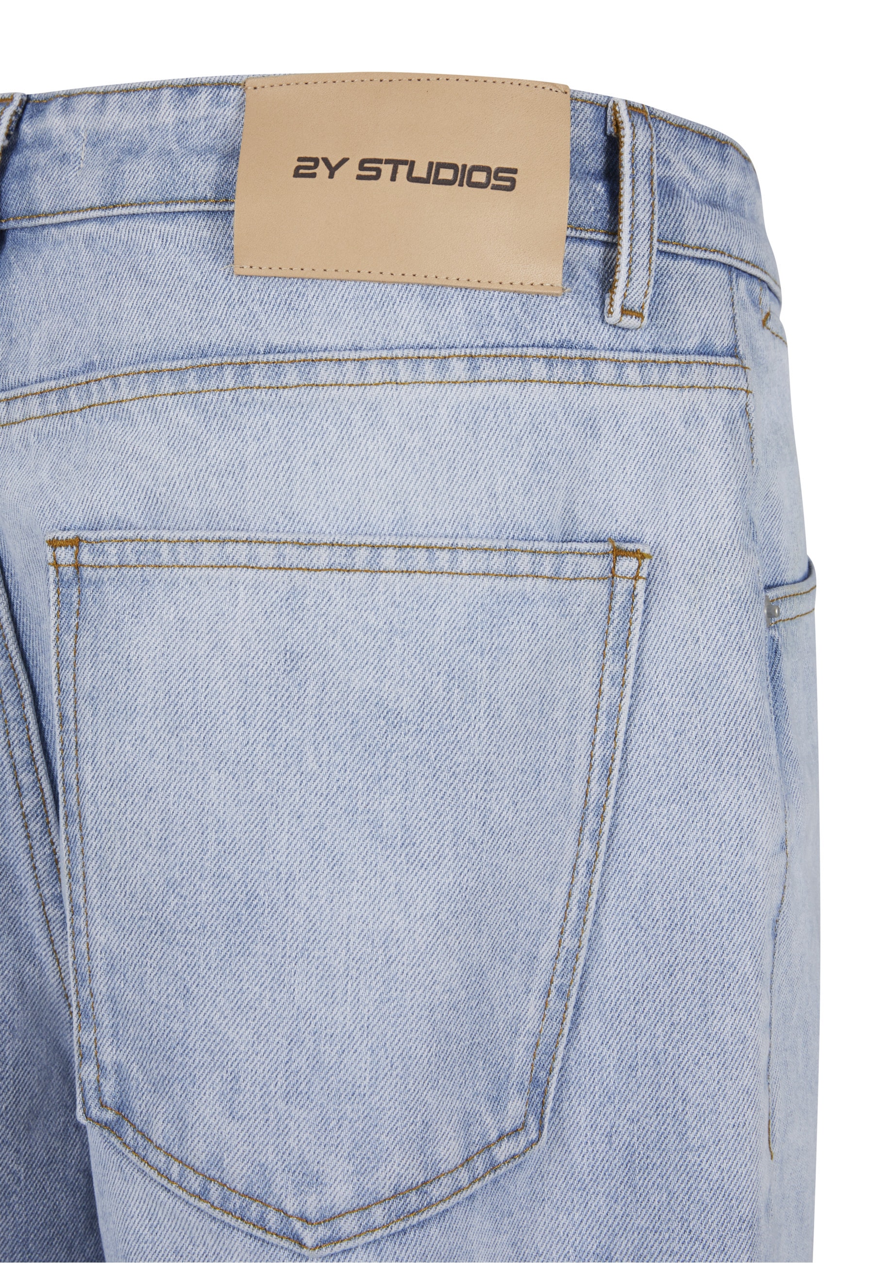 2Y Studios Bequeme Jeans »2Y Studios Neal Zipper Baggy Jeans«