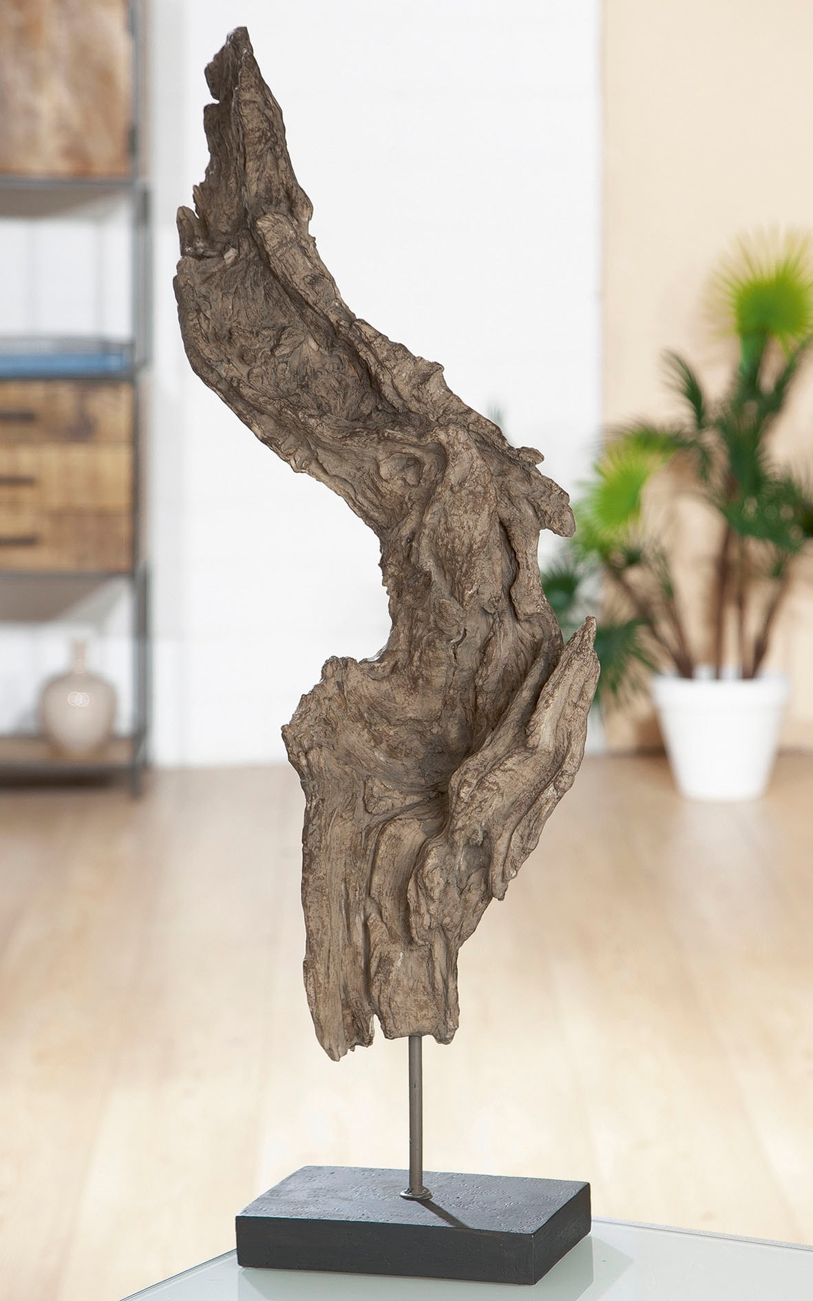GILDE Dekoobjekt »Baumwurzel«, Höhe 69 cm, in Treibholz-Optik, dekorativ im Esszimmer & Wohnzimmer