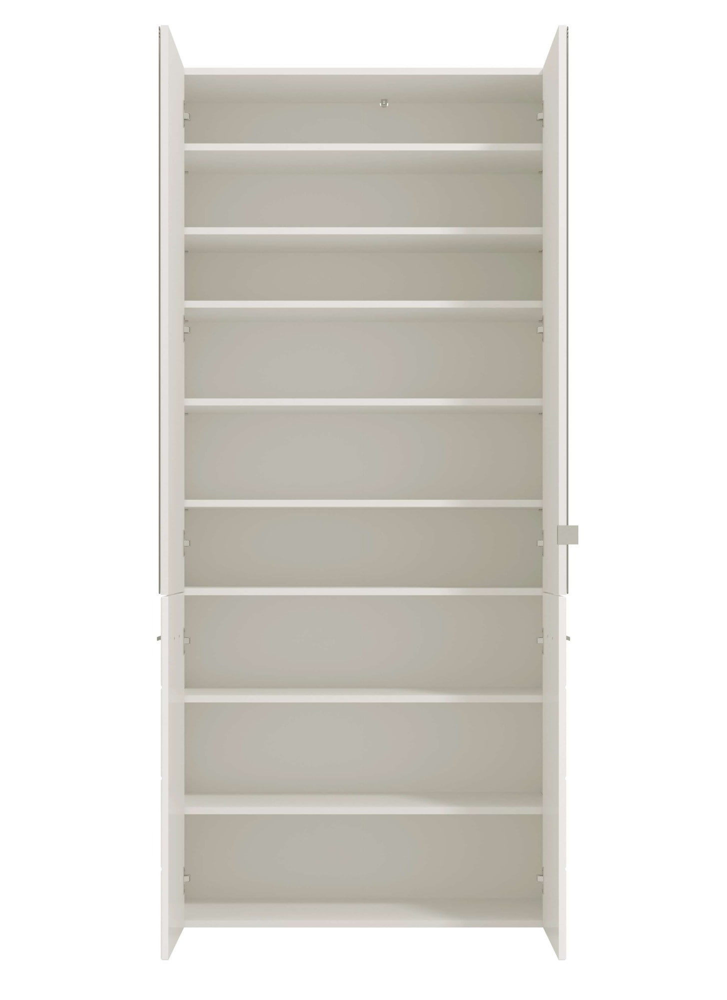 INOSIGN Schuhschrank »Menorca Schuhkommode, Lagerschrank, Schuhregal, Breite 90 cm«, mit vier Türen, in modernen und eleganten Farben, mit zwei Spiegeln