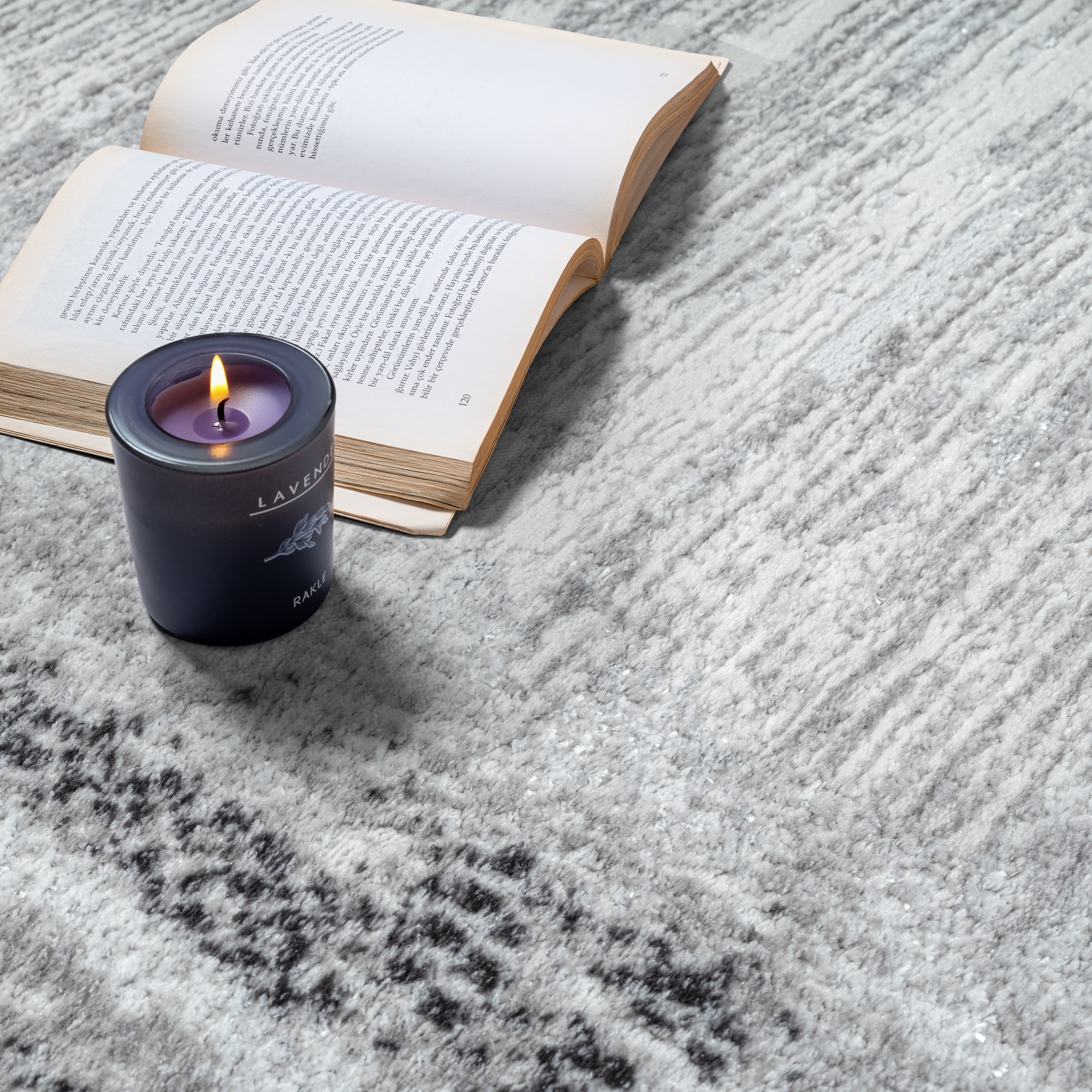 Sanat Teppich »Harmony 3215 , auch als Läufer« rechteckig 12 mm Höhe Wohnzimmer, Kurzflor, modern, Bordüre, Schlafzimmer