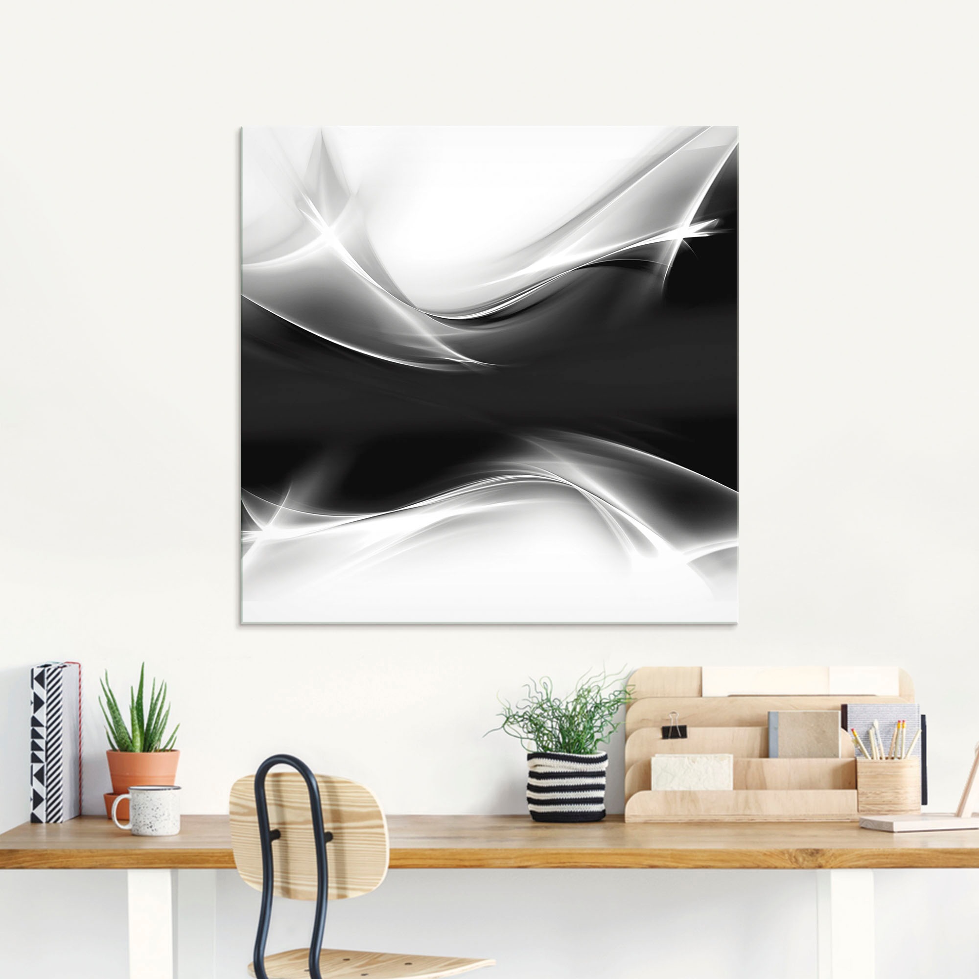 Artland Glasbild »Kreatives Element« Gegenstandslos 1 Stk. tlg. in verschie günstig online kaufen