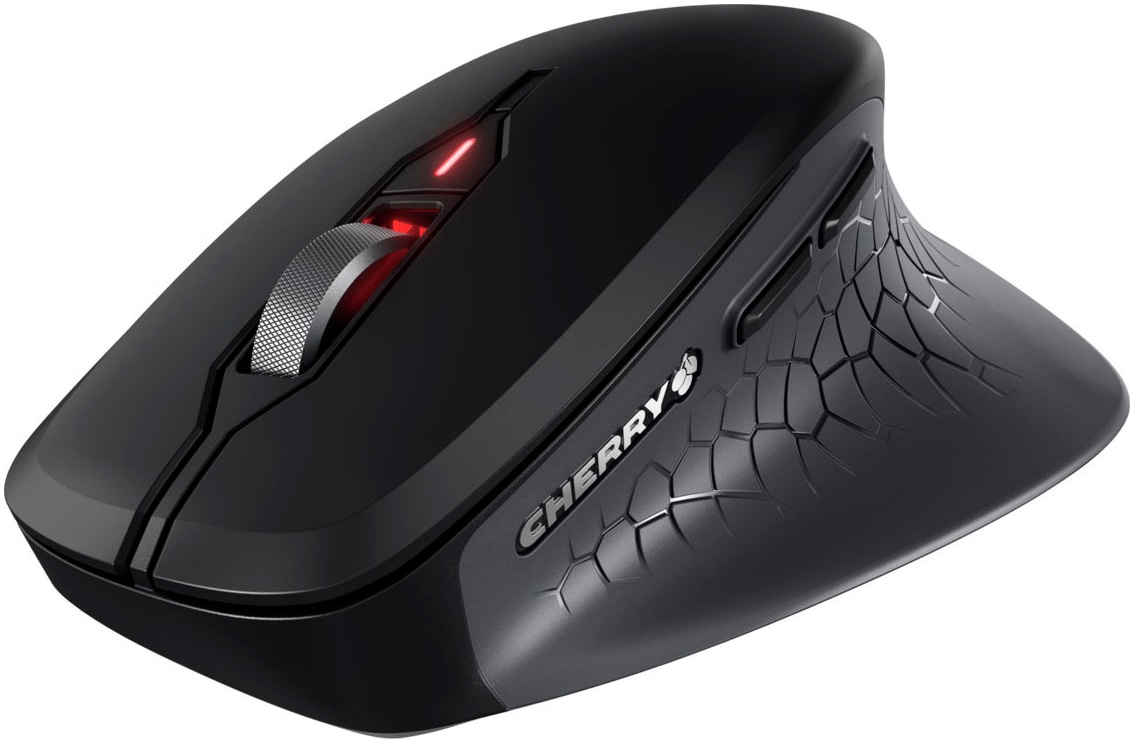 Cherry Tastatur »CHERRY STREAM DESKTOP COMFORT« (Anpassbare Höhe | Multimedia-Tasten | Windows-Sperrtaste | Ziffernblock)