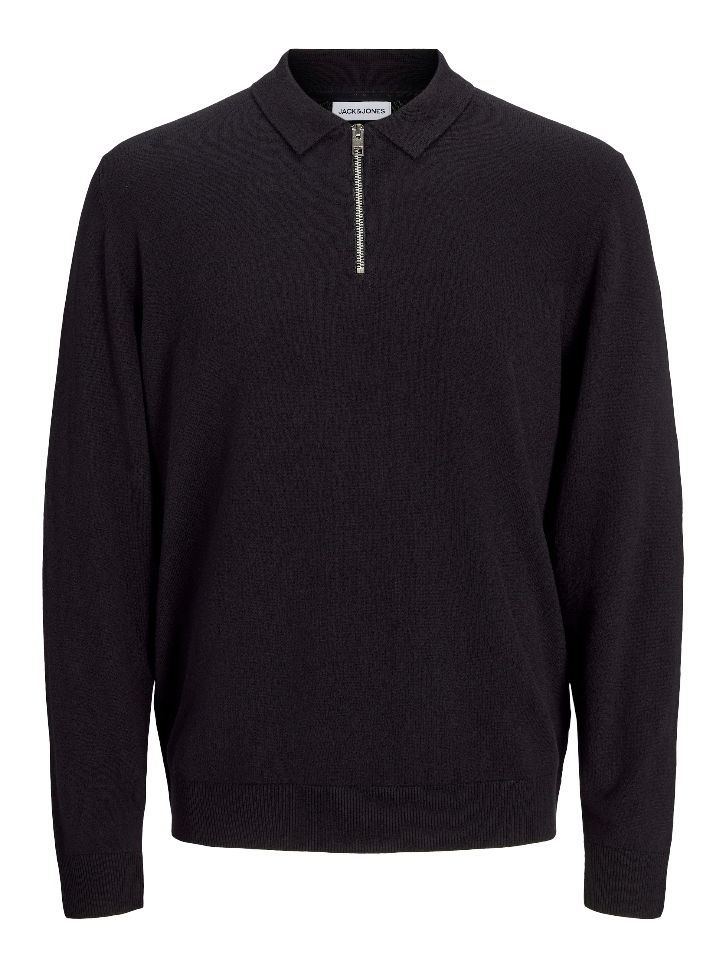 Jack & Jones Polokragenpullover »JJEEMIL KNIT POLO HALF ZIP LS NOOS«, mit Polo Kragen