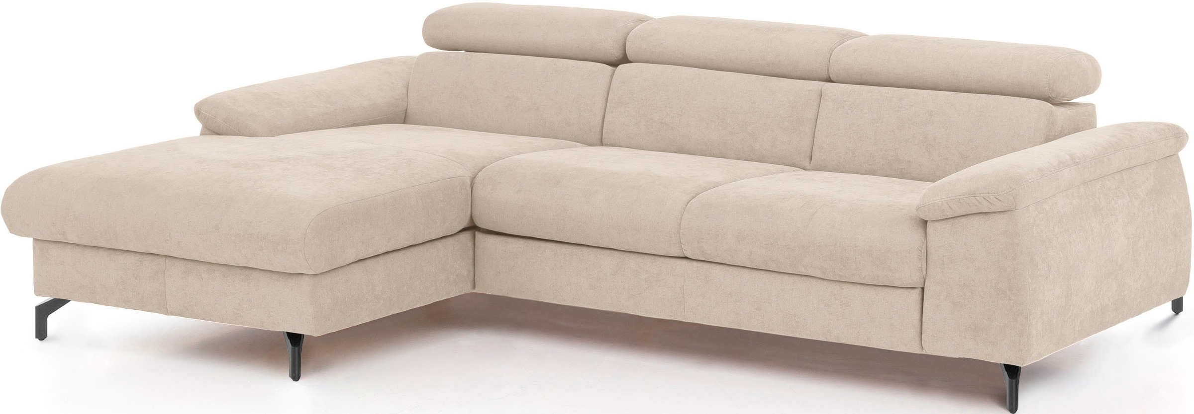COTTA Polstergarnitur »Komaris L-Form«, (Set), Set bestehend aus: Ecksofa m günstig online kaufen