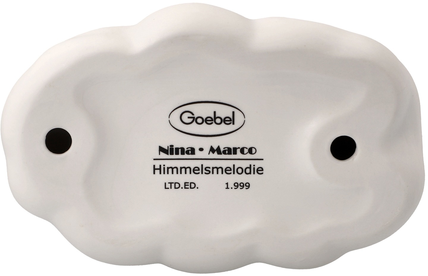 Goebel Engelfigur »Winterengelchen, Weihnachtsdeko«, Nina & Marco, Porzellan, Engel - Himmelsmelodie