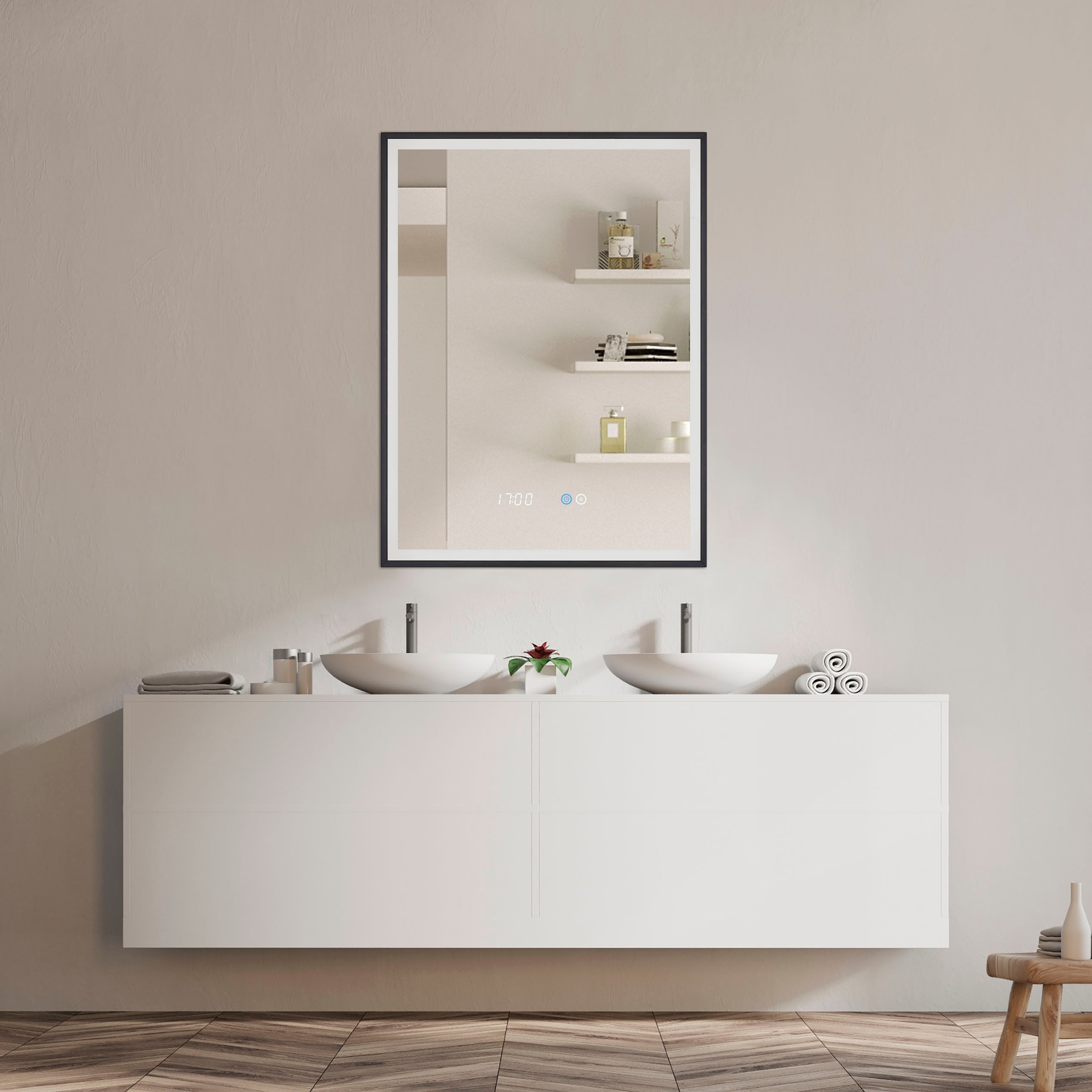 Paco Home Wandleuchte »TRACY«, LED Badspiegel mit Beleuchtung Spiegel Badezimmer Schminkspiegel