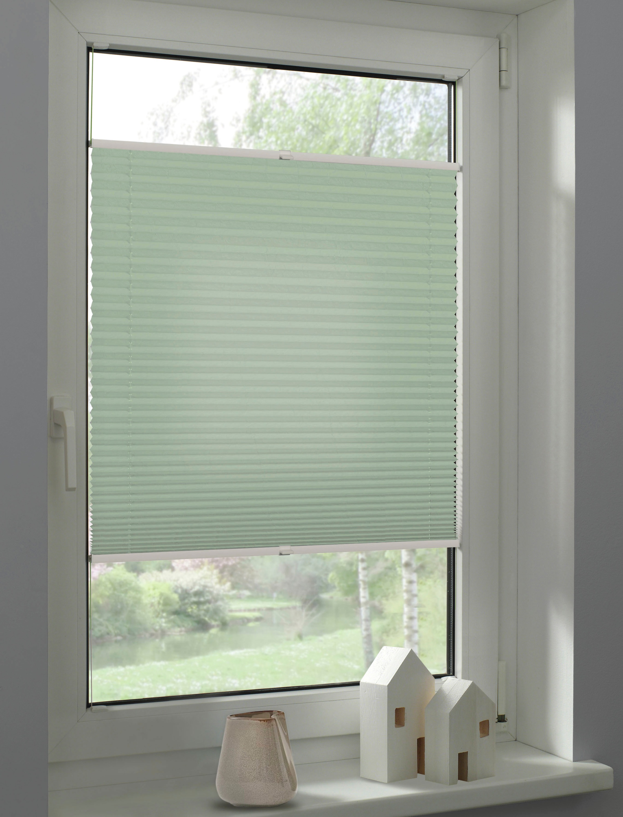 SCHÖNER WOHNEN-Kollektion Plissee Milla, blickdicht, mit Bohren, verspannt, günstig online kaufen