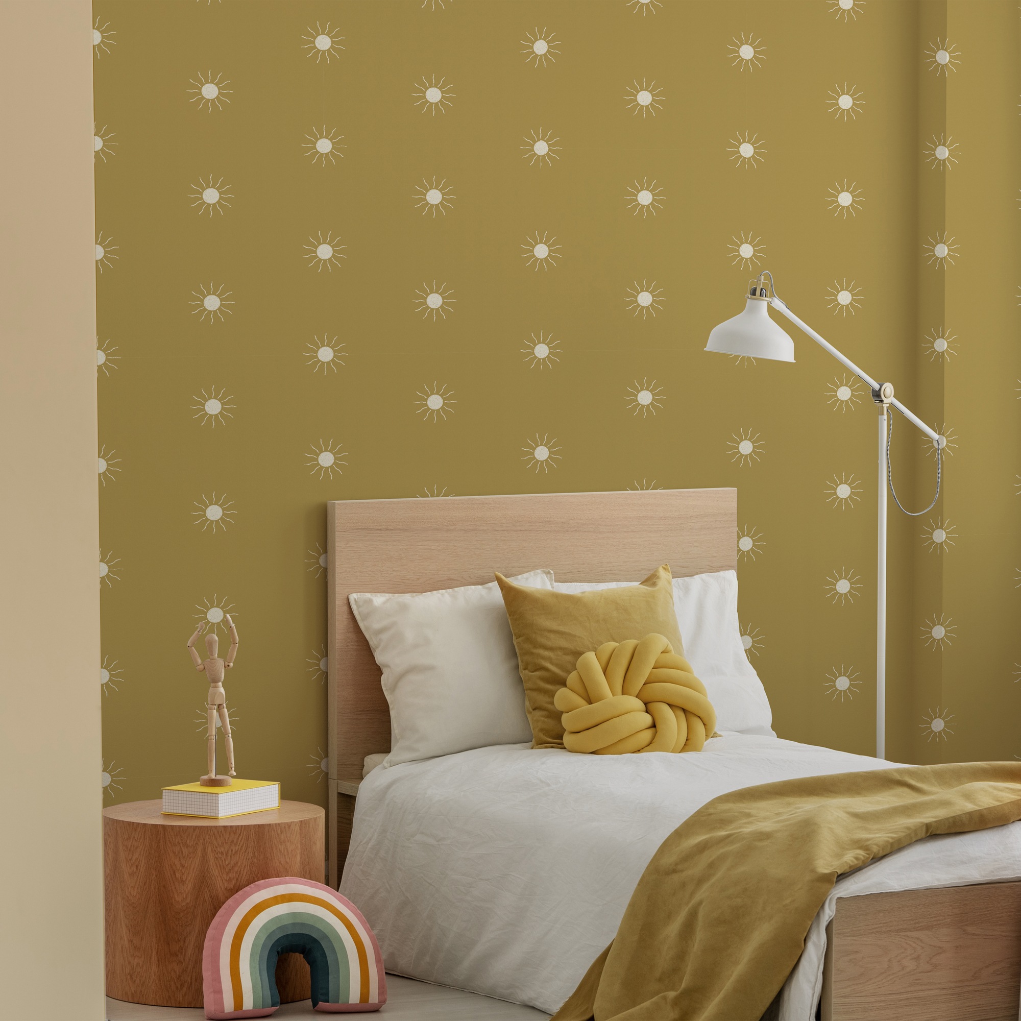 Superfresco Easy Vliestapete »Sonne« neutral glatt 10mx52cm (ca. 5m2) günstig online kaufen