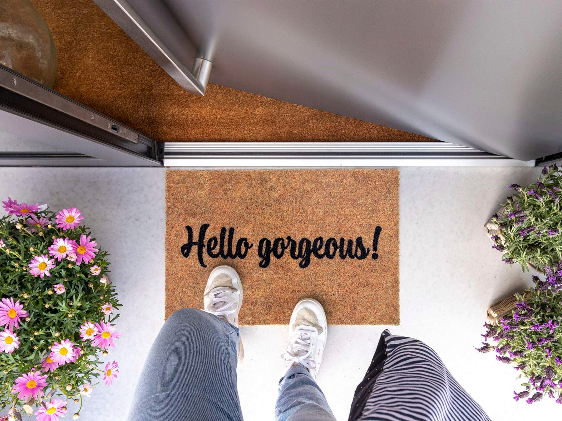 Primaflor-Ideen in Textil Fußmatte »Schmutzfangmatte COUNTRY, Hello«, recht günstig online kaufen