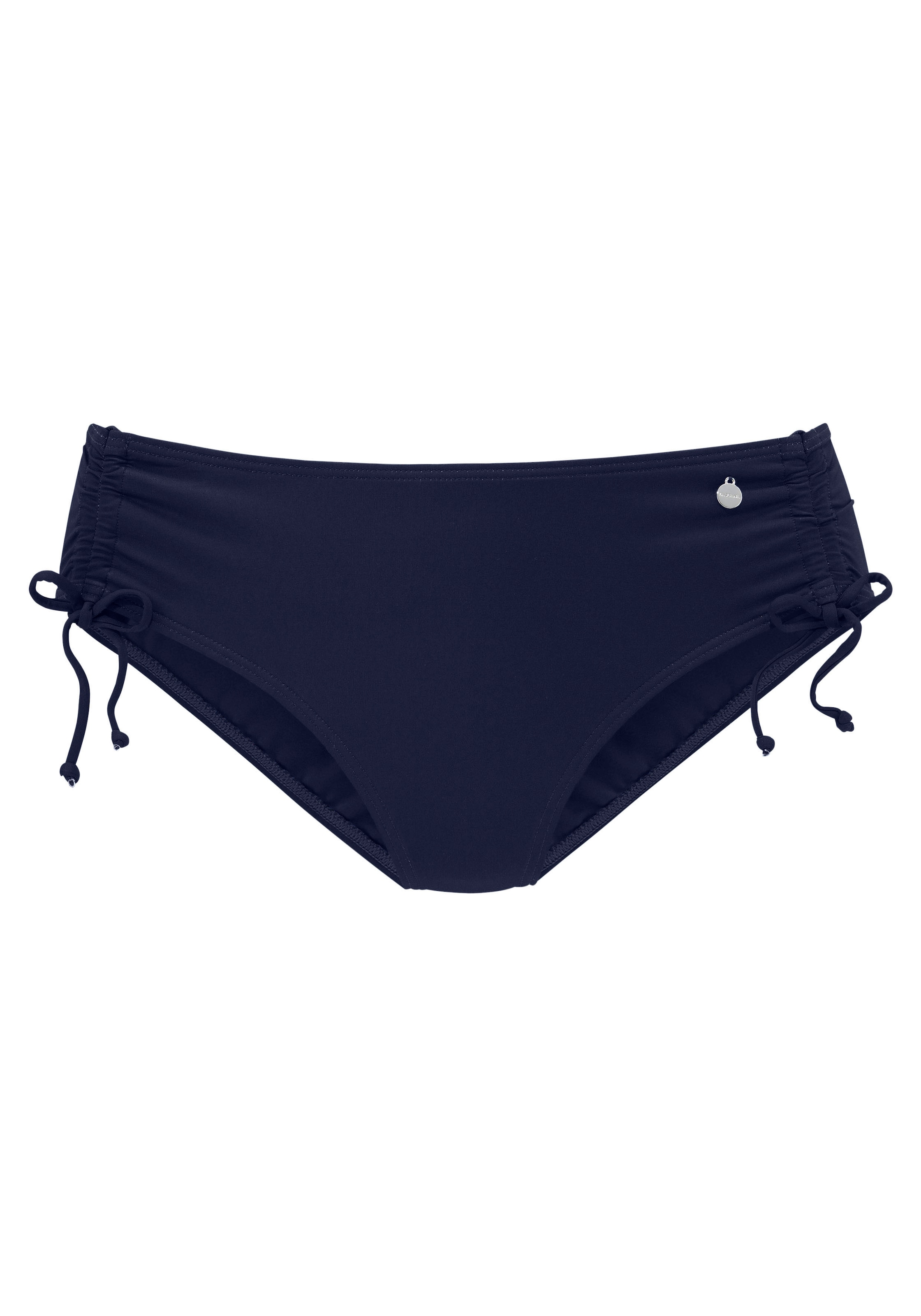 LASCANA Bikini-Hose »Malia«, mit seitlicher Raffung mit tropischem Print