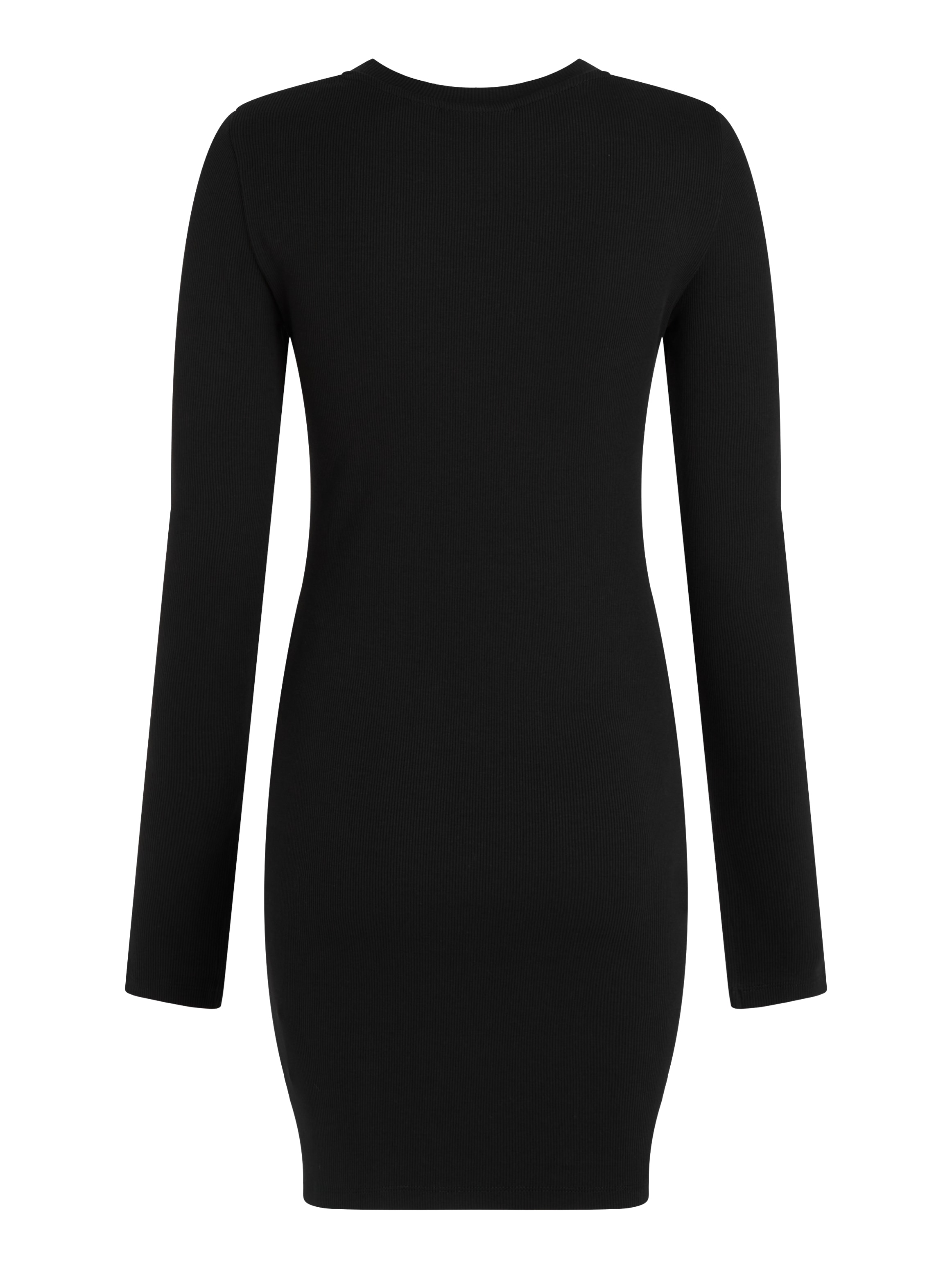 Calvin Klein Jeans Maxikleid »WOVEN LABEL RIB SHORT DRESS«, mit Logodruck