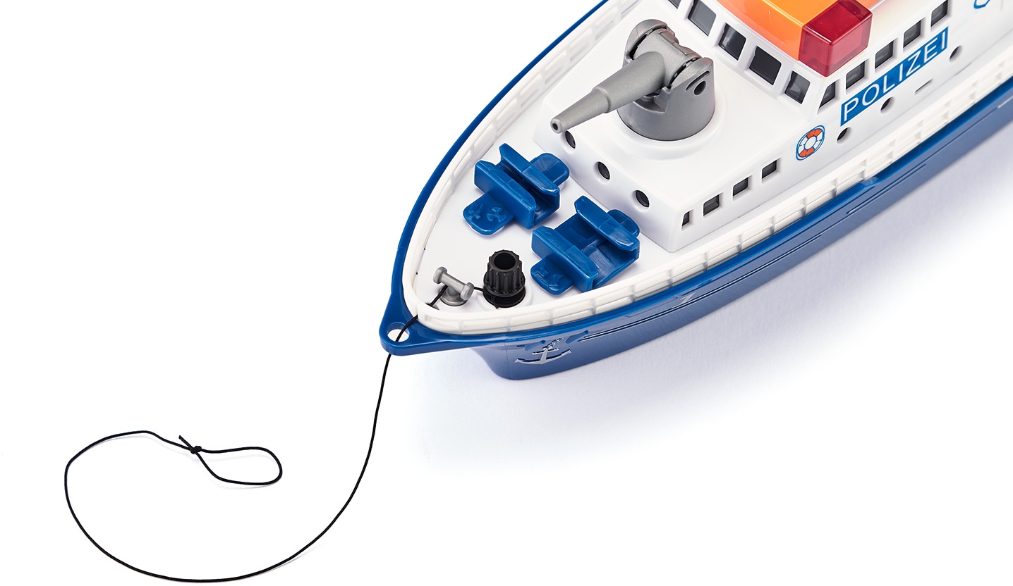 Siku Spielzeug-Boot »SIKU World, Polizeiboot (5401)«, mit Licht und Sound