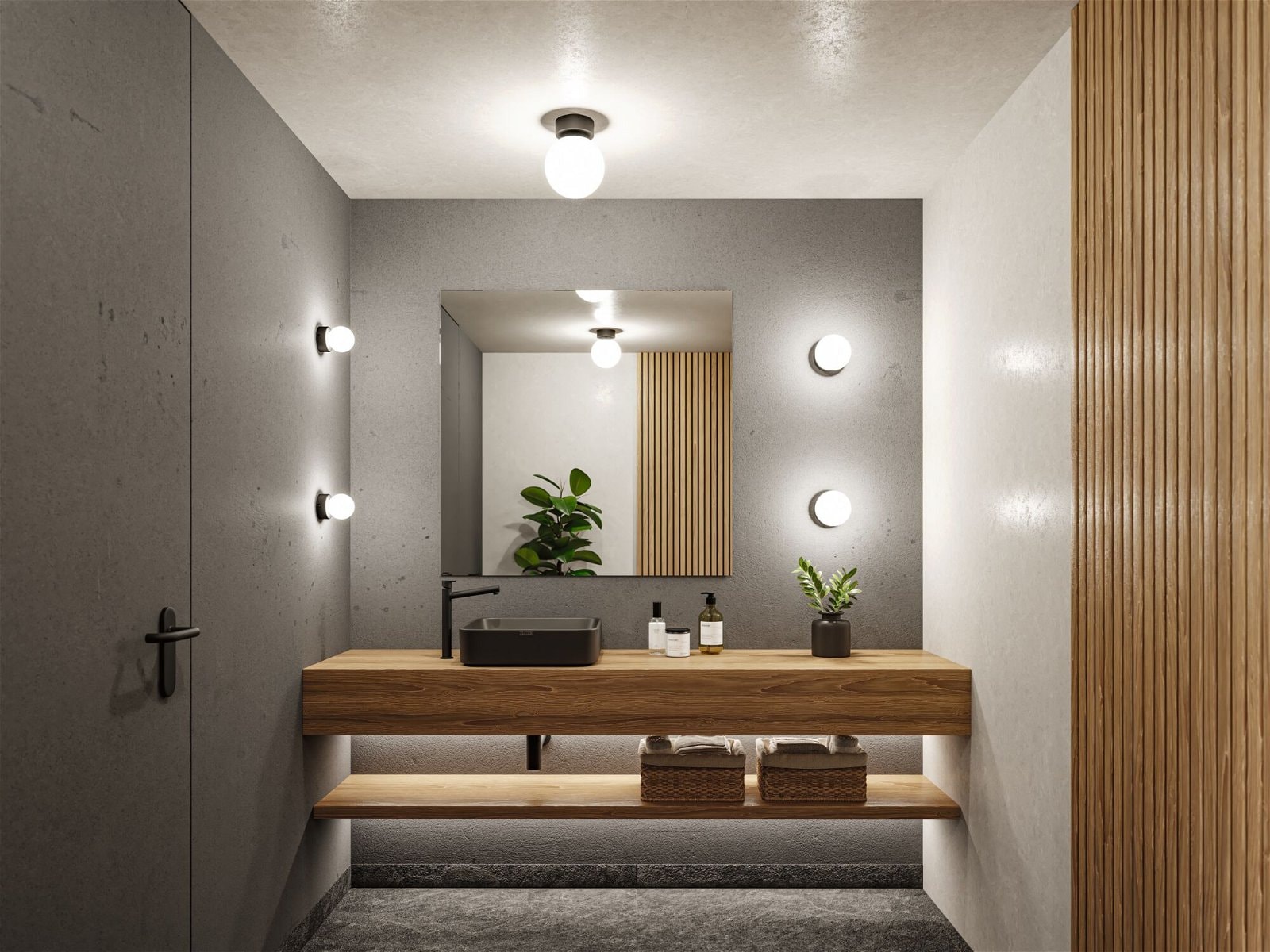 Paulmann Deckenleuchte »Selection Bathroom Gove IP44 max. 1x20W Satin, Glas/Metall«, 1 flammig, Leuchtmittel G9 | ohne Leuchtmittel, G9