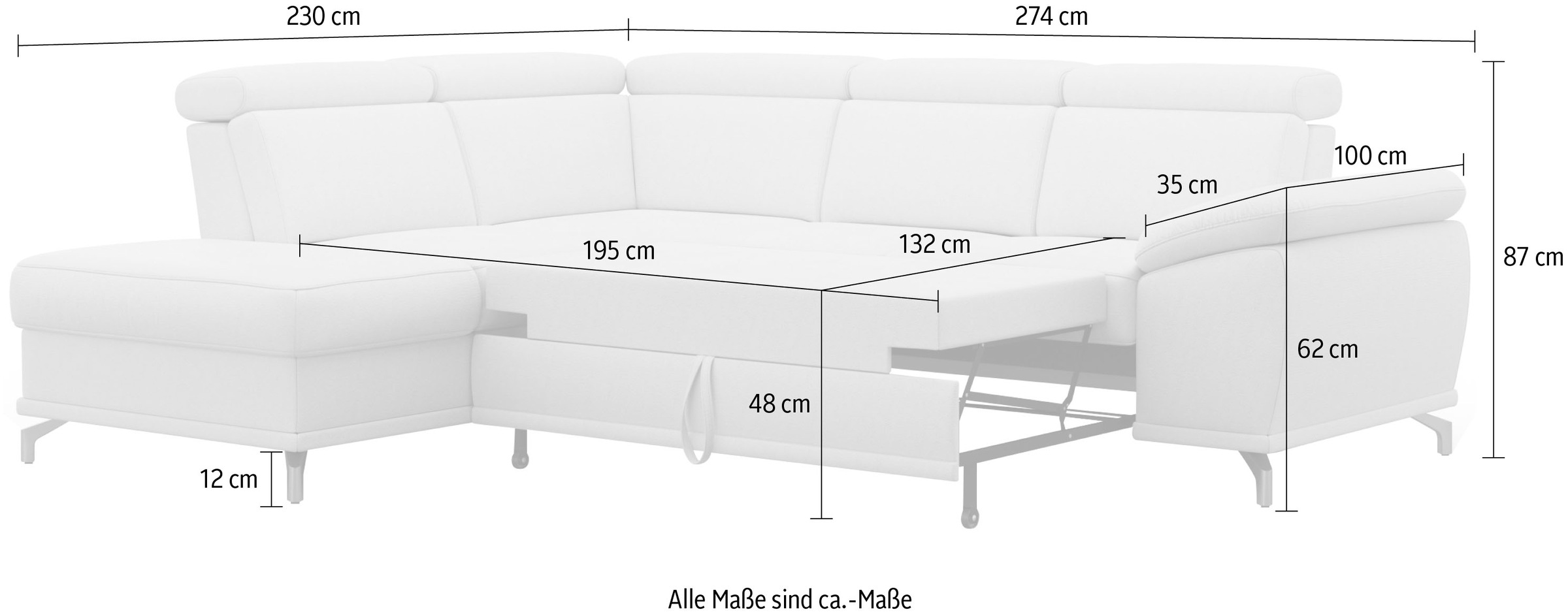 sit&more Ecksofa
