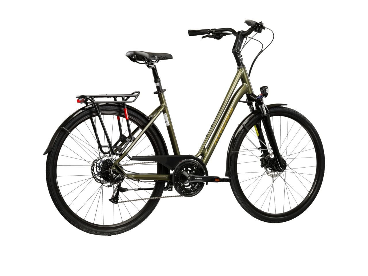 Kross Cityrad »Sentio 4.0 Grün 27 Gänge« 27 Gang Shimano ACERA T3000 Schaltwerk Kettenschaltung