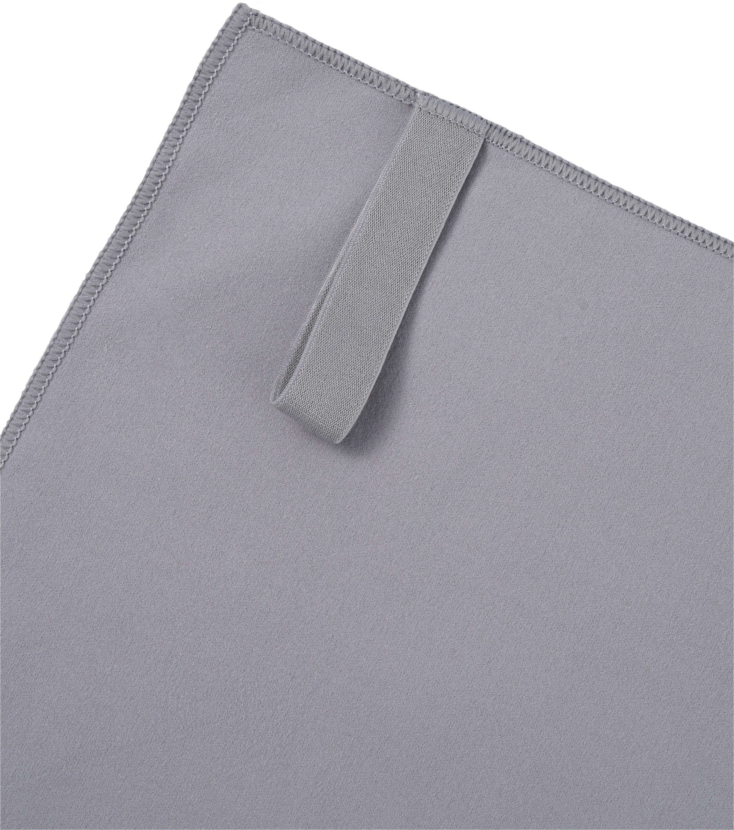 OTTO home Handtücher »Leoa, diverse Größen, Sporthandtuch, Reisehandtuch, Strandtuch« sehr leicht, kompakt, schnelltrocknend, Mikrofaser mit Kontrastnaht