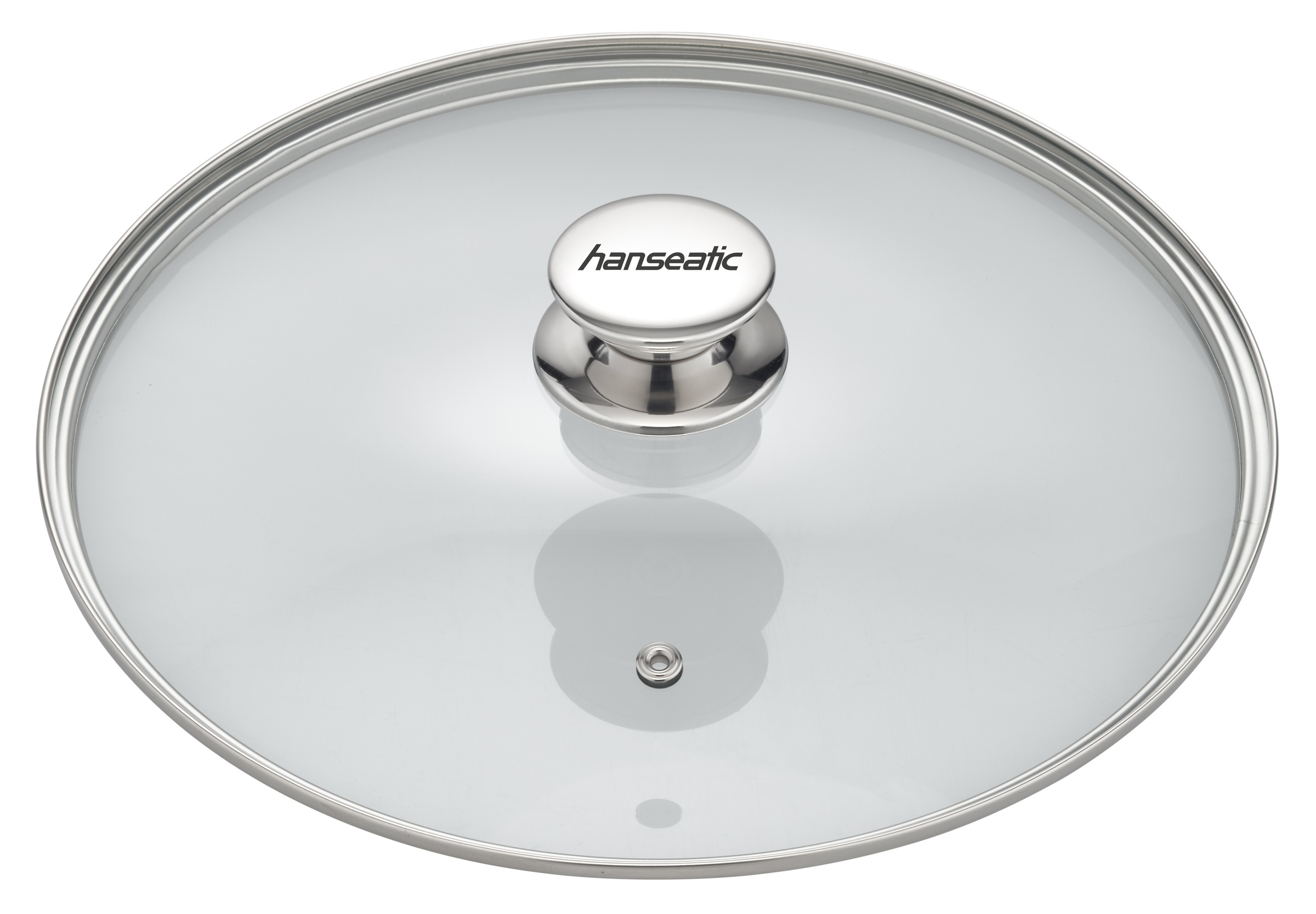 Hanseatic Wok »hanseatic«, Edelstahl, aus Dreischicht-Material mit Antihaft-Versiegelung, ø 28 cm, Induktion