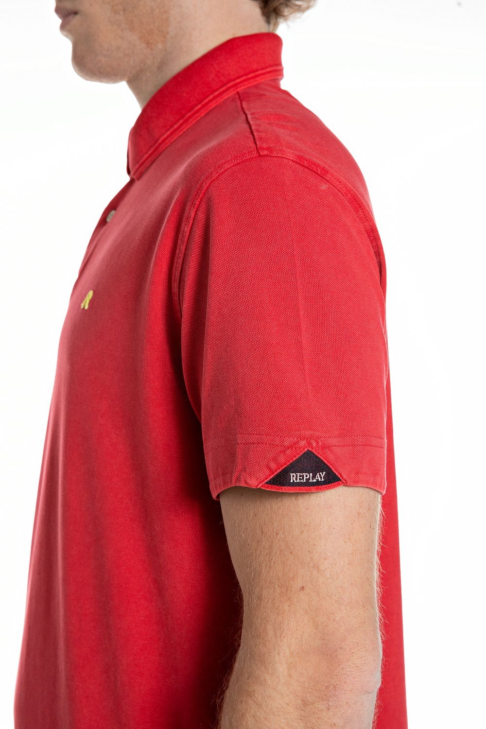 Replay Poloshirt aus Baumwollpiqué, Regular Fit