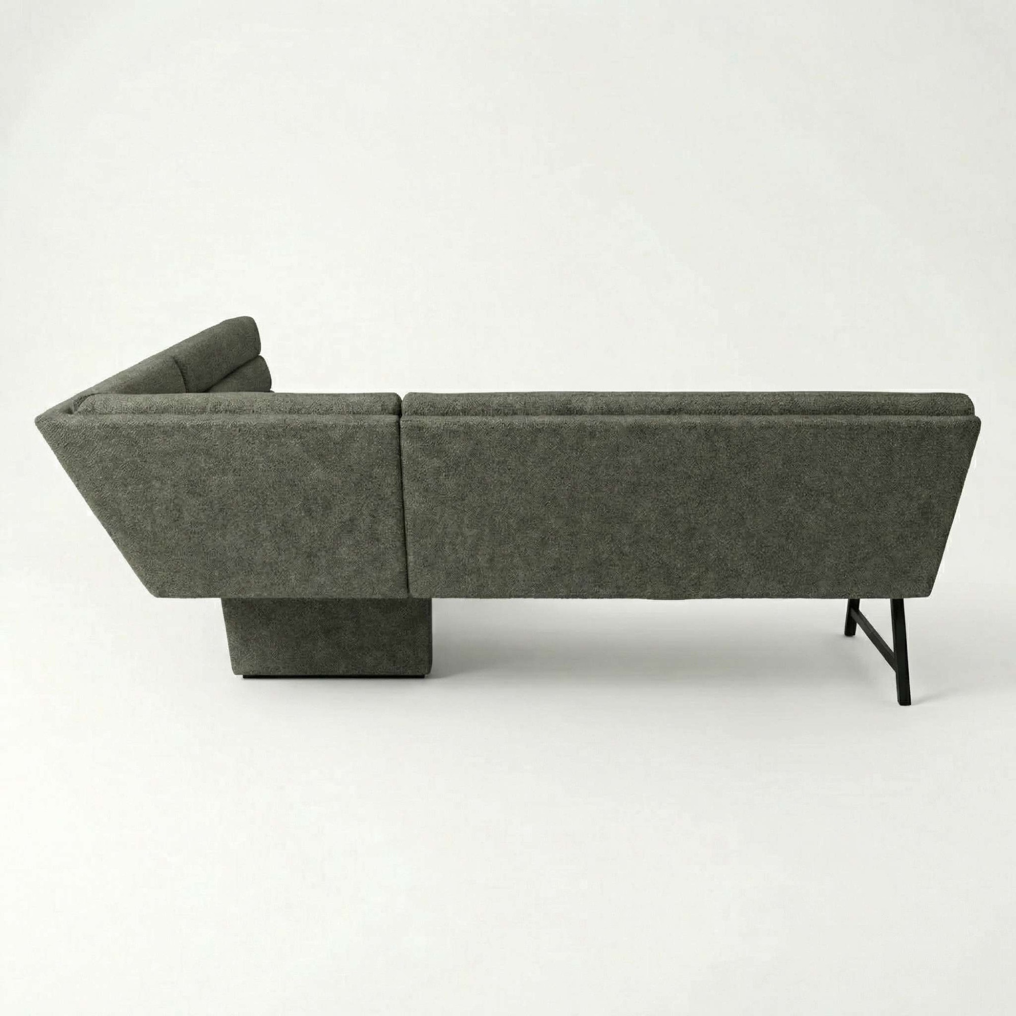 OTTO home Eckbankgruppe »Oregon Essecke, Sitzgruppe, Küchenbankgruppe« Set, 4er, 4 tlg. Eckbank mit Metallfüßen, Esstisch in Eiche massiv