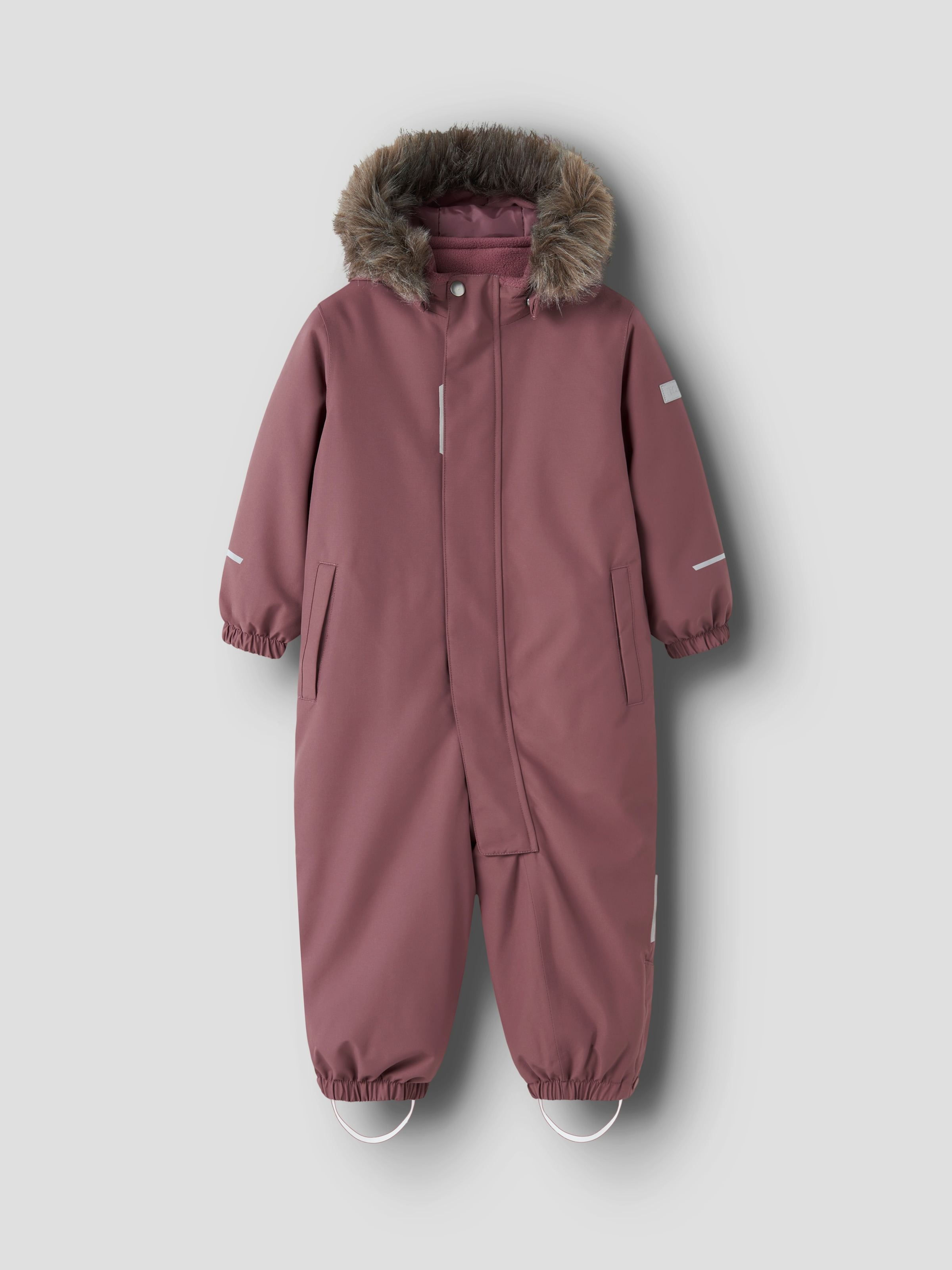 NAME IT Overall »NMNSNOW10 SUIT SOLID FO NOOS« Rose Brown 122 122 Overall von name it für Mädchen und Jungen