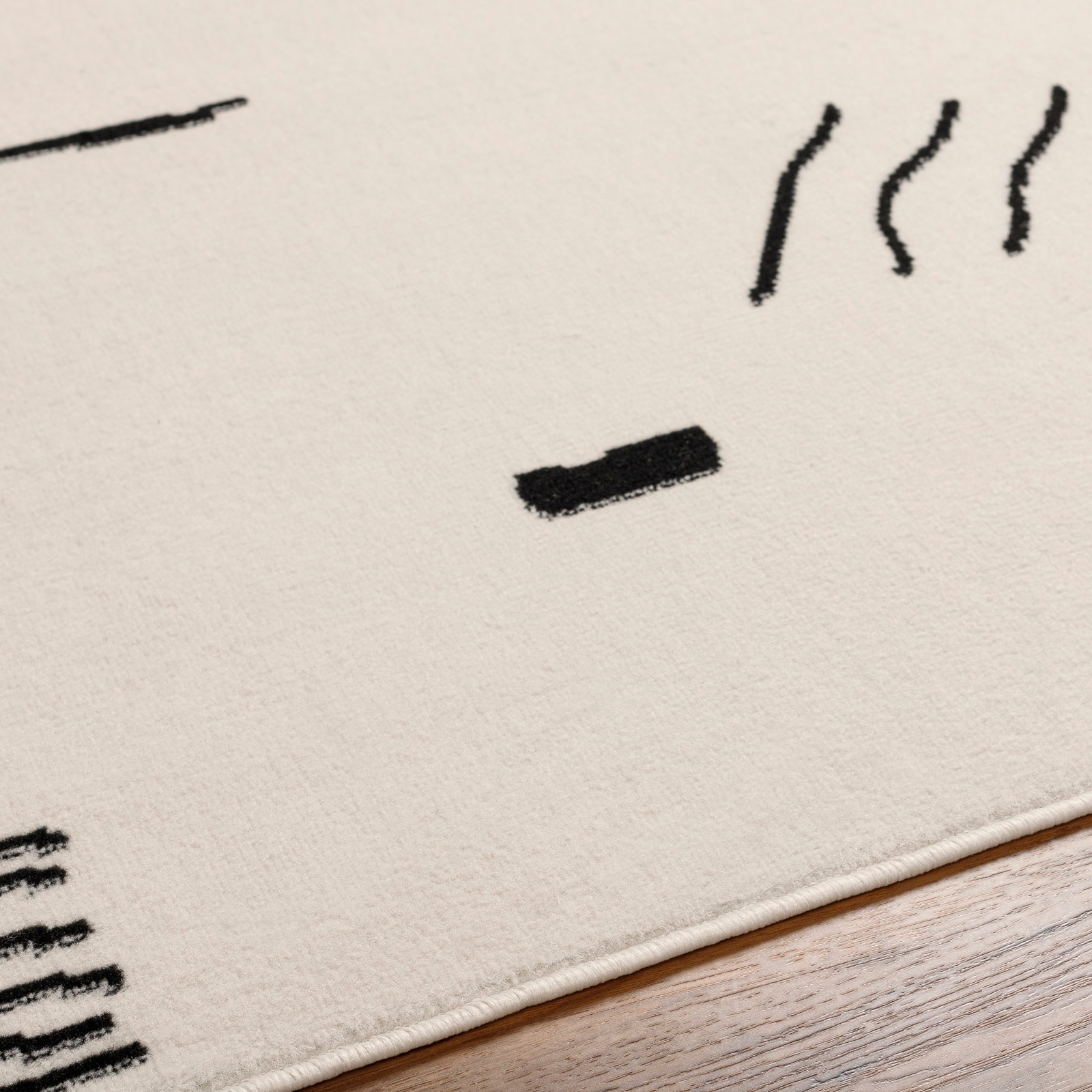 Livabliss Teppich »KYOTO« rechteckig 11 mm Höhe Moderner Skandi Teppich, Kurzflor, Stilvoll für Wohnzimmer