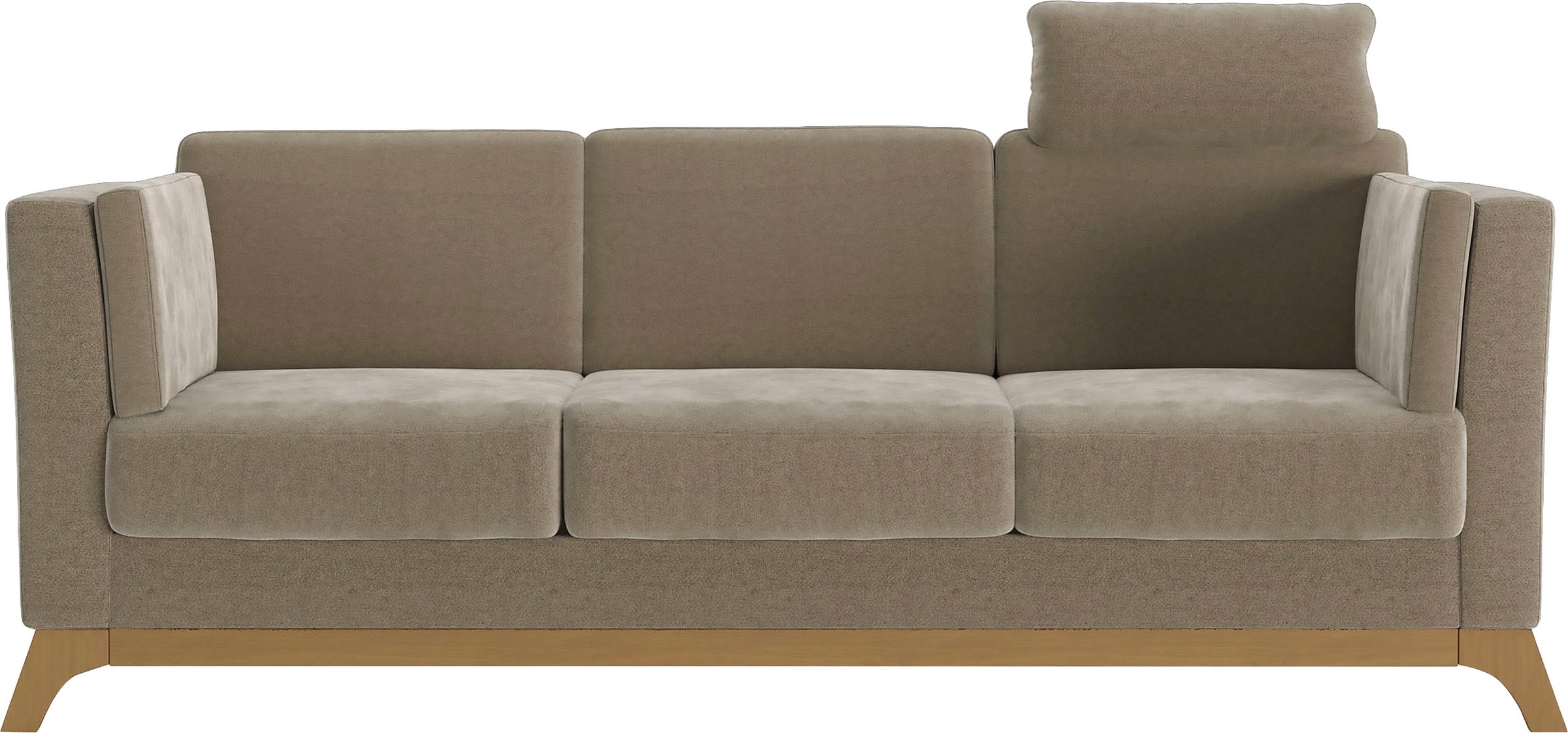 Home affaire 3-Sitzer "Viva" mit Holzrahmen aus Eiche günstig online kaufen