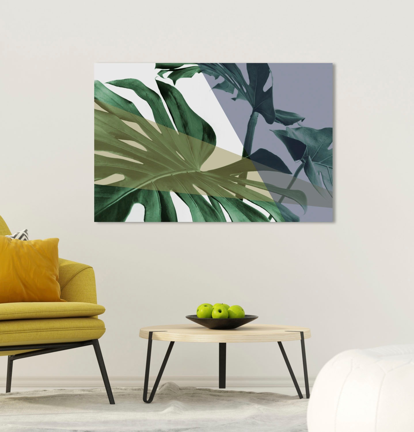 queence Acrylglasbild »Blätter« Blätter   Blätterbilder   Kunst   Pflanzen günstig online kaufen