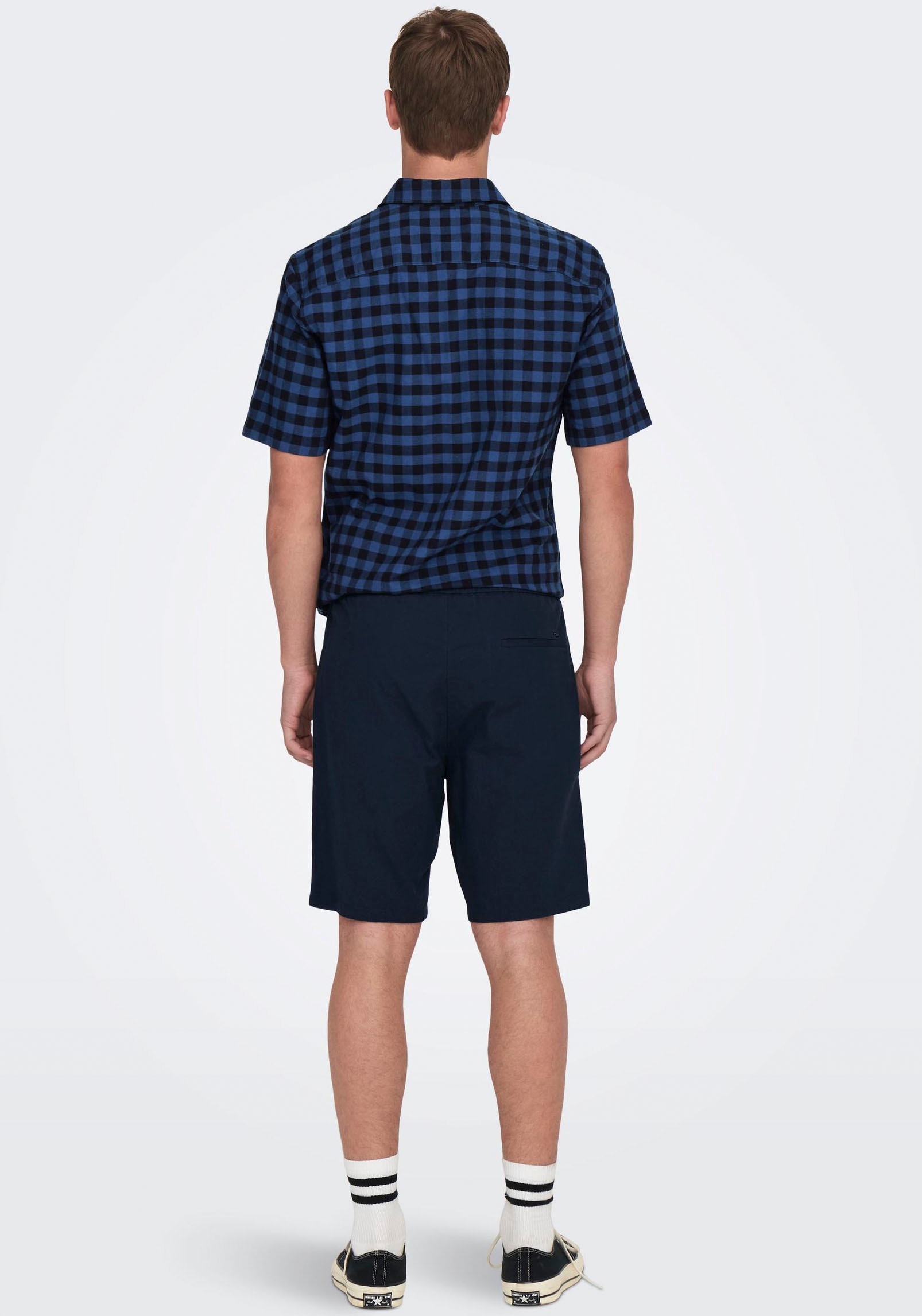 7. Bild von ONLY & SONS Shorts »ONSLINUS 0007 COT LIN SHORTS NOOS«