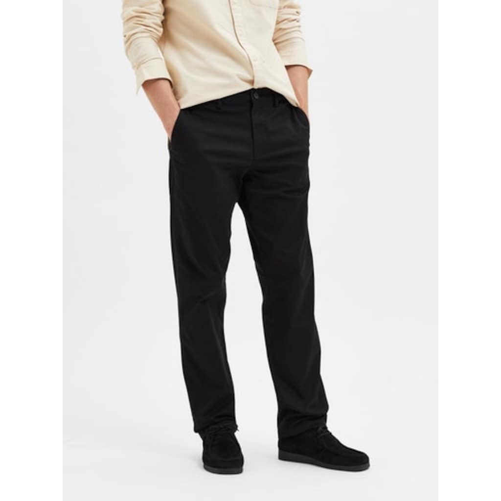 SELECTED HOMME Stoffhose »SLH196-STRAIGHT-NEW MILES FLEX PANT NOOS«