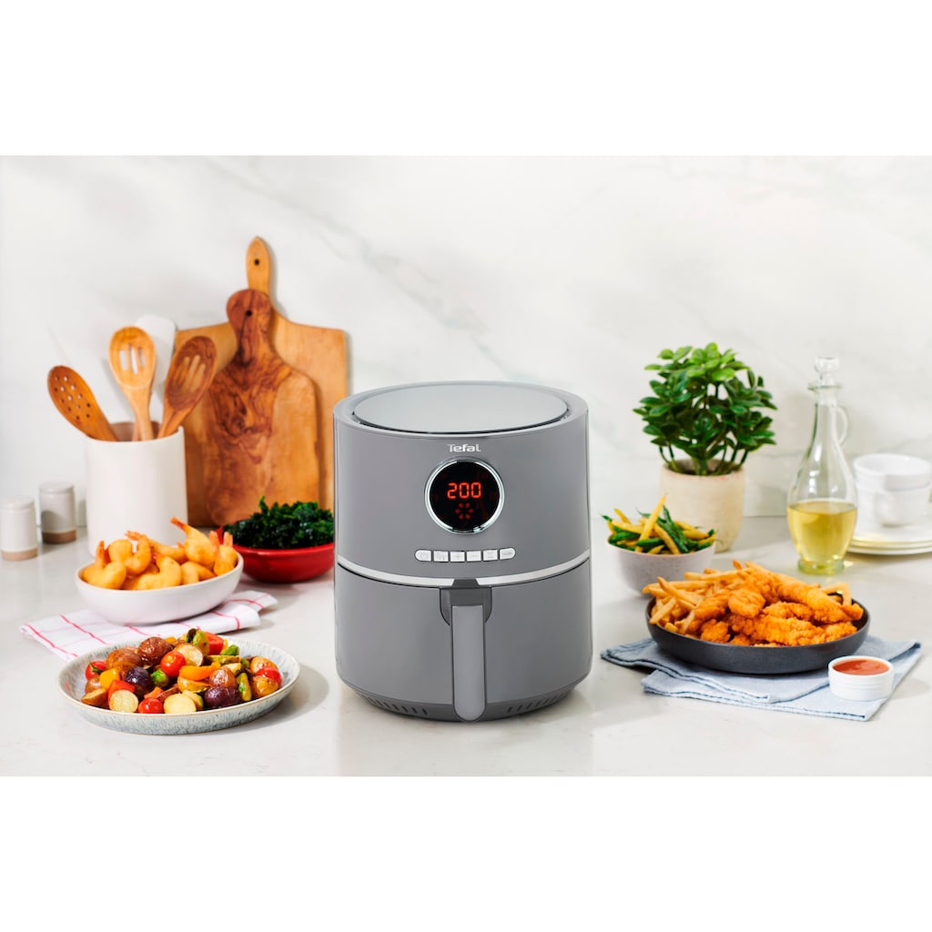 Tefal Heißluftfritteuse »EY111B Ultra Fry Digital«, 1400 W, 8 Programme, gesund, frittieren ohne Öl, 4,2 L, digitales Display