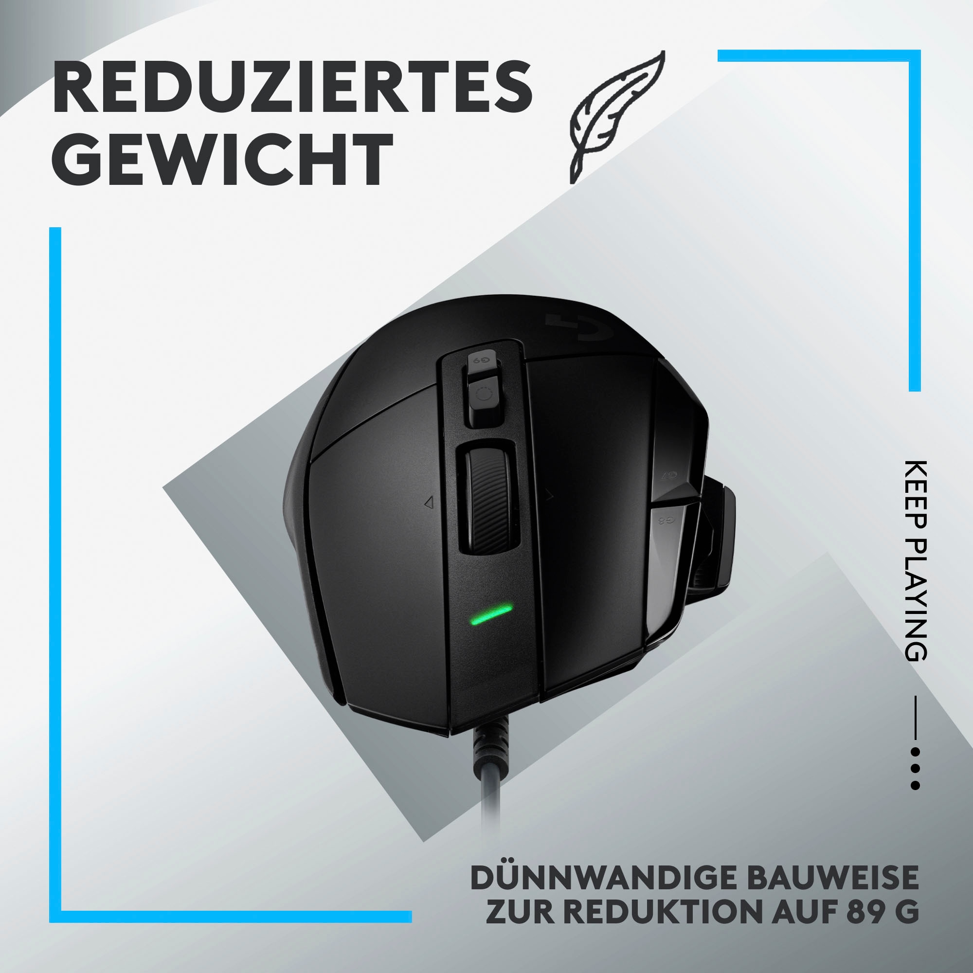 Logitech G Gaming-Maus »G502 X«, kabelgebunden