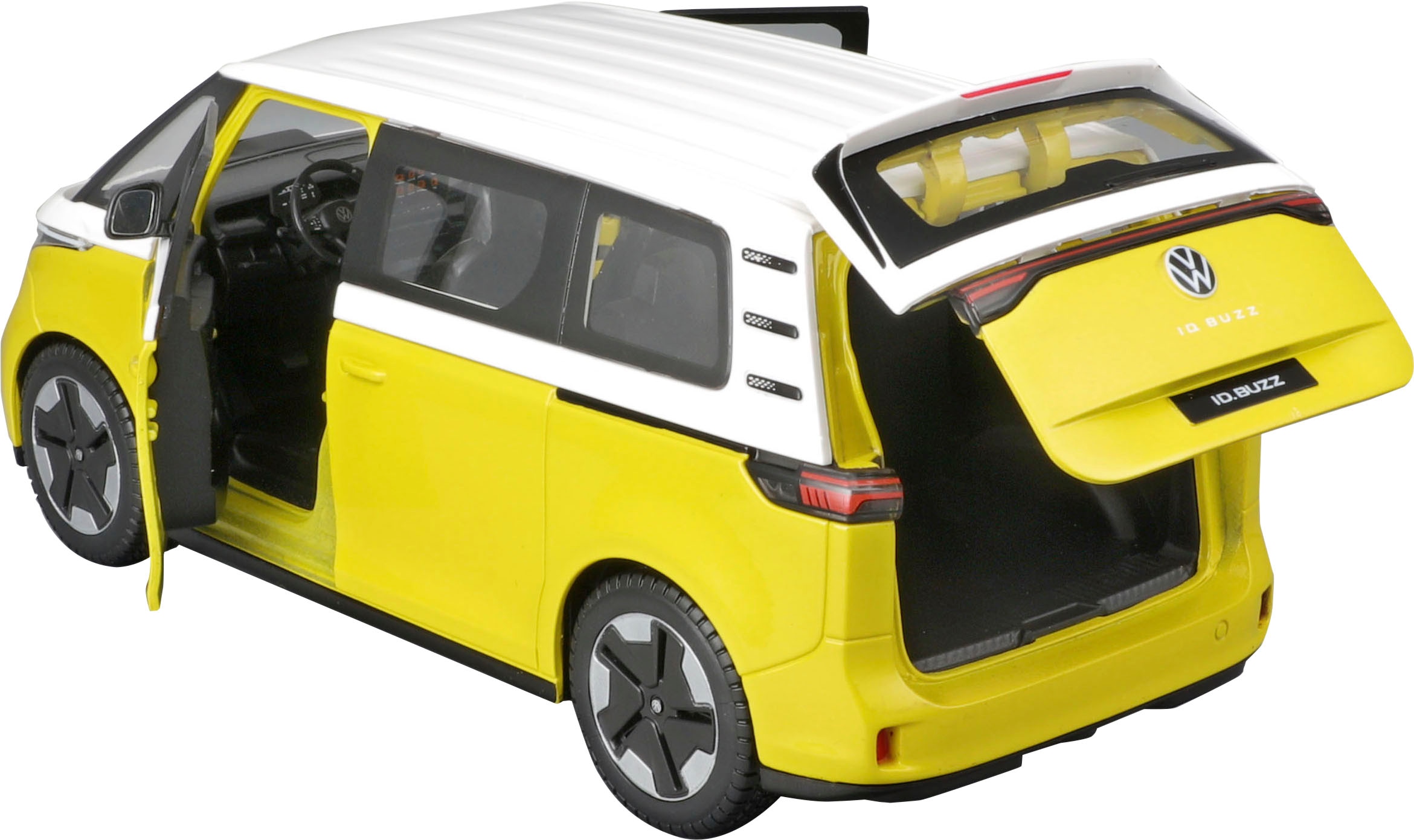 Maisto® Sammlerauto »VW ID.Buzz weiß/gelb« 1:24
