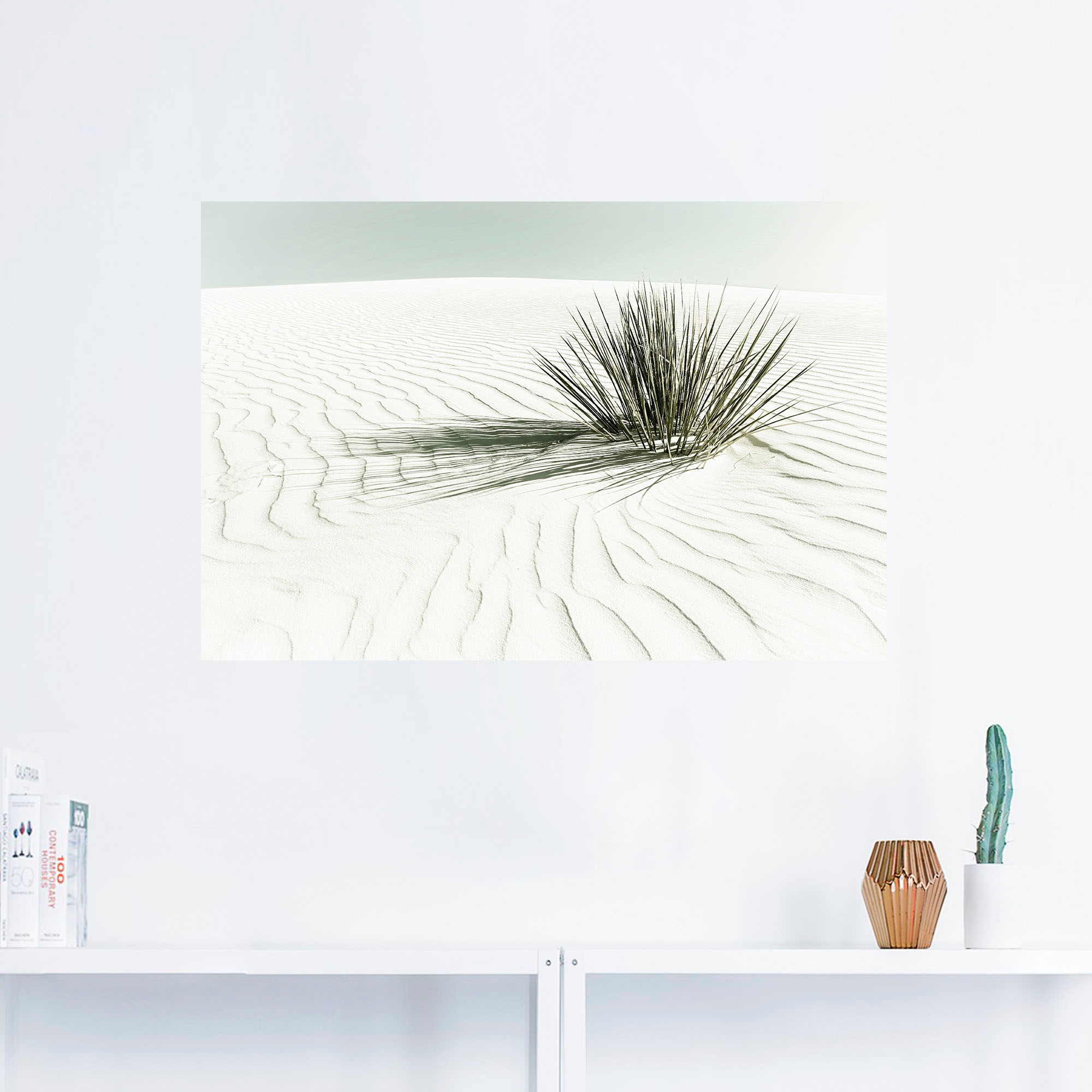 Artland Wandbild »Dünen, weißer Sand Vintage«, Strandbilder, (1 St.), als A günstig online kaufen