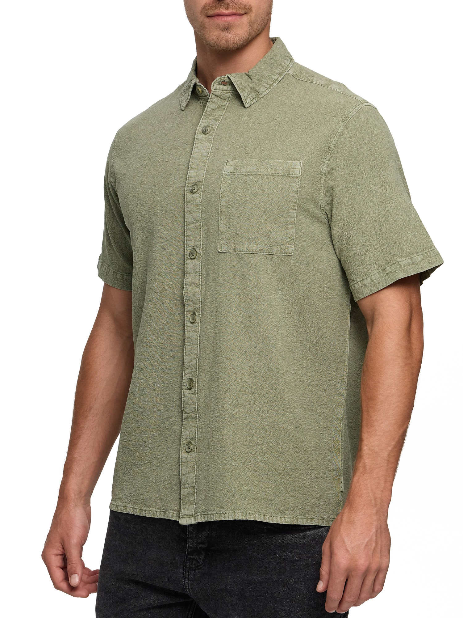 Indicode Kurzarmhemd »INTrypto Short Sleeve«