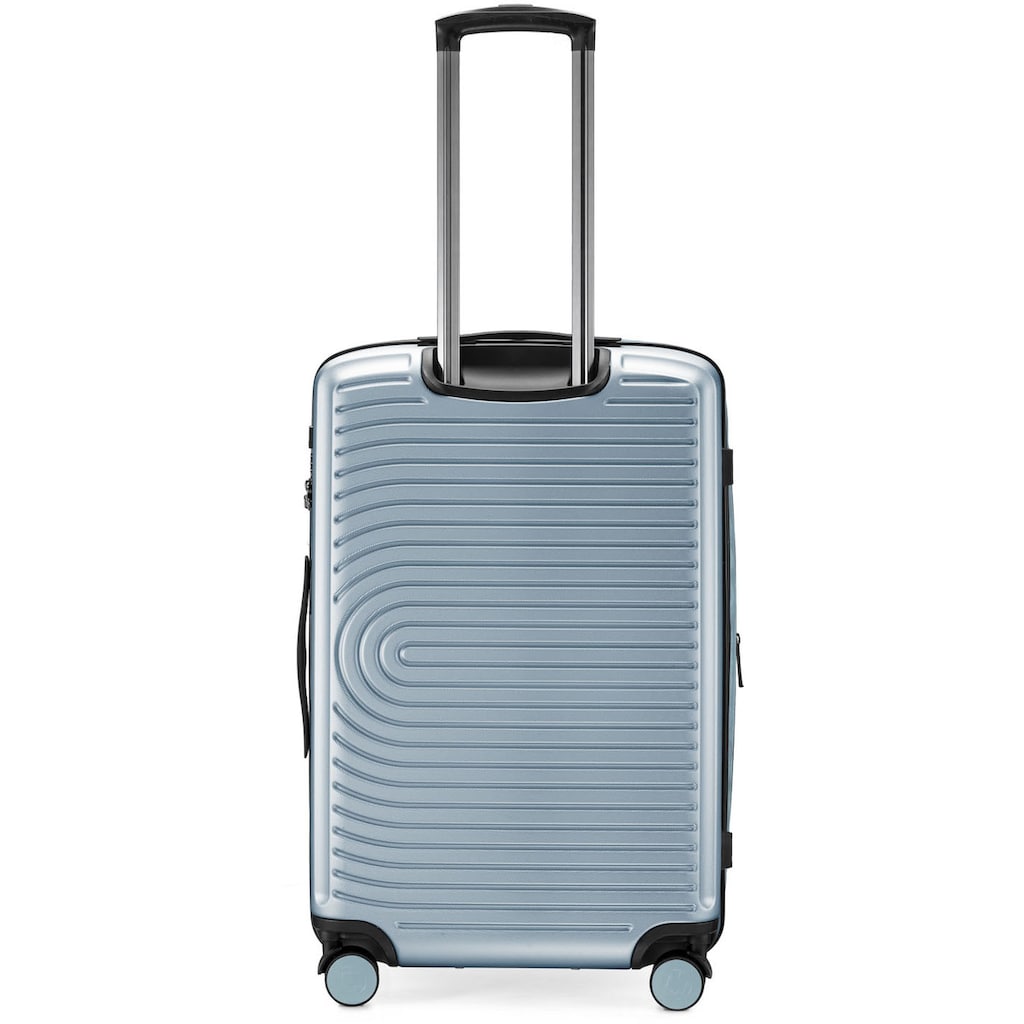 Hauptstadtkoffer Hartschalen-Trolley »Mitte, pool blue, 68 cm«, 4 Rollen