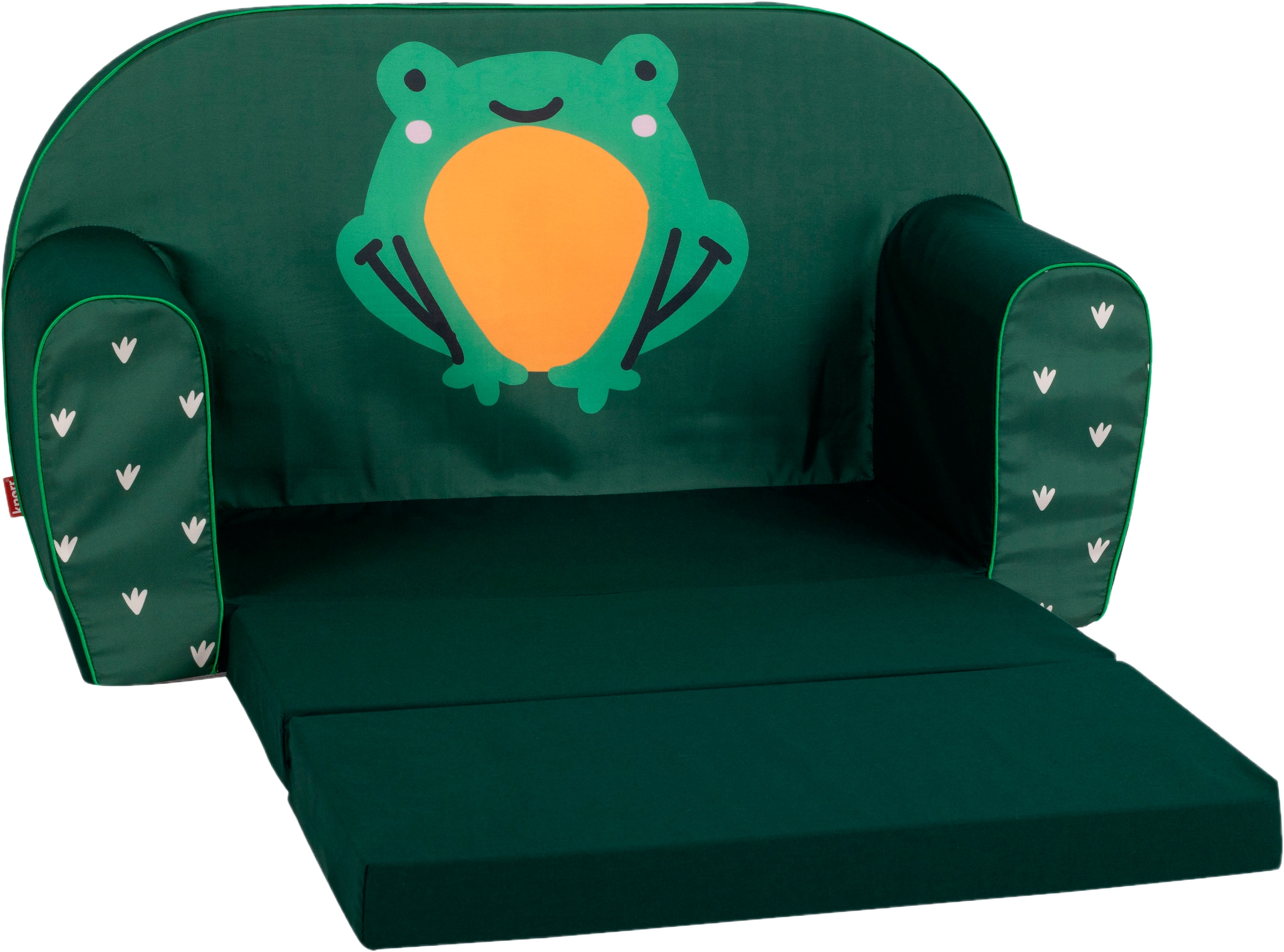 Knorrtoys® Sofa »Green frog«, für Kinder; Made in Europe