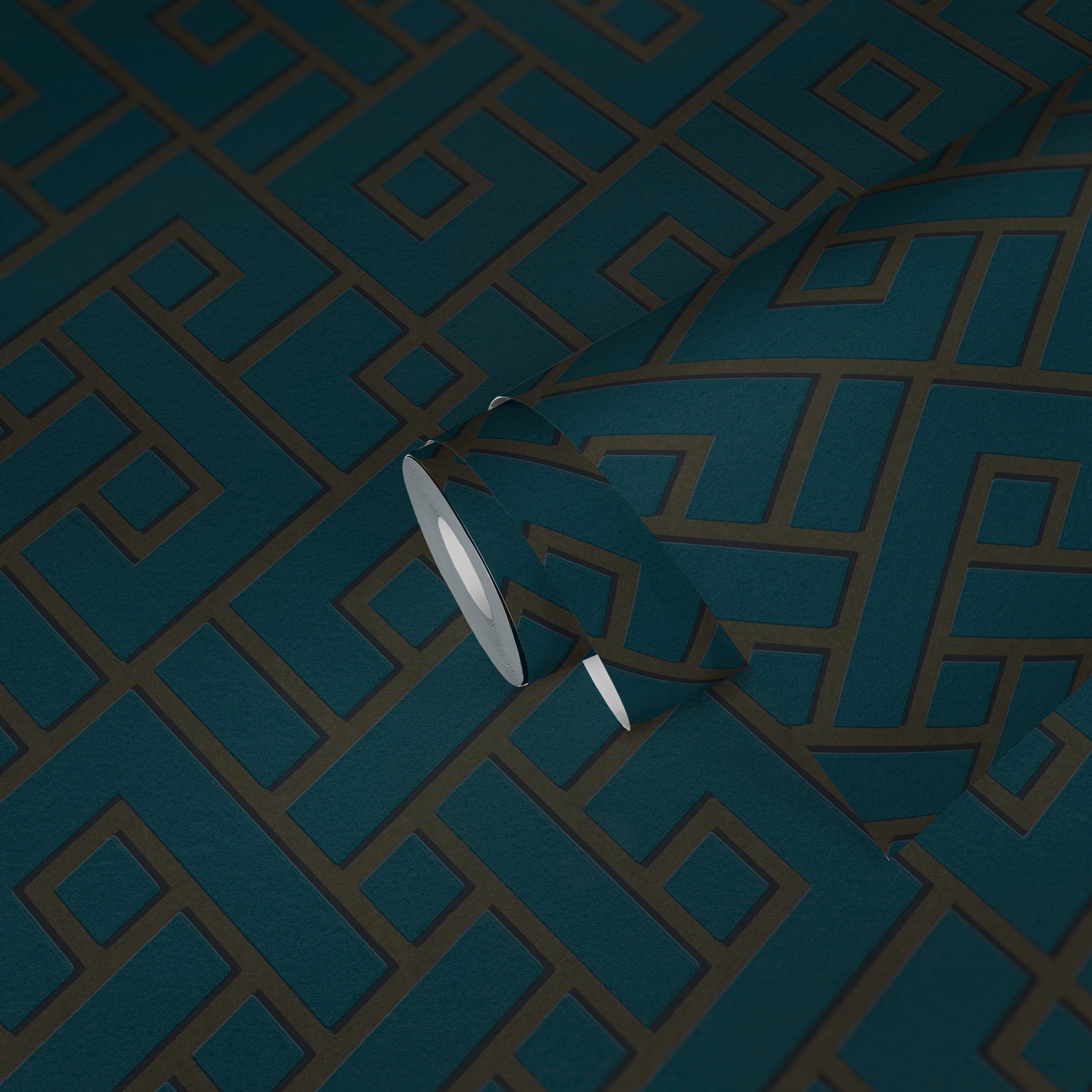 METROPOLIS BY MICHALSKY LIVING Vliestapete »Change is good, Magic Meander«, geometrisch-grafisch-Motiv, Designertapete Tapete Geometrisch Tapeten Wohnzimmer Schlafzimmer Flur