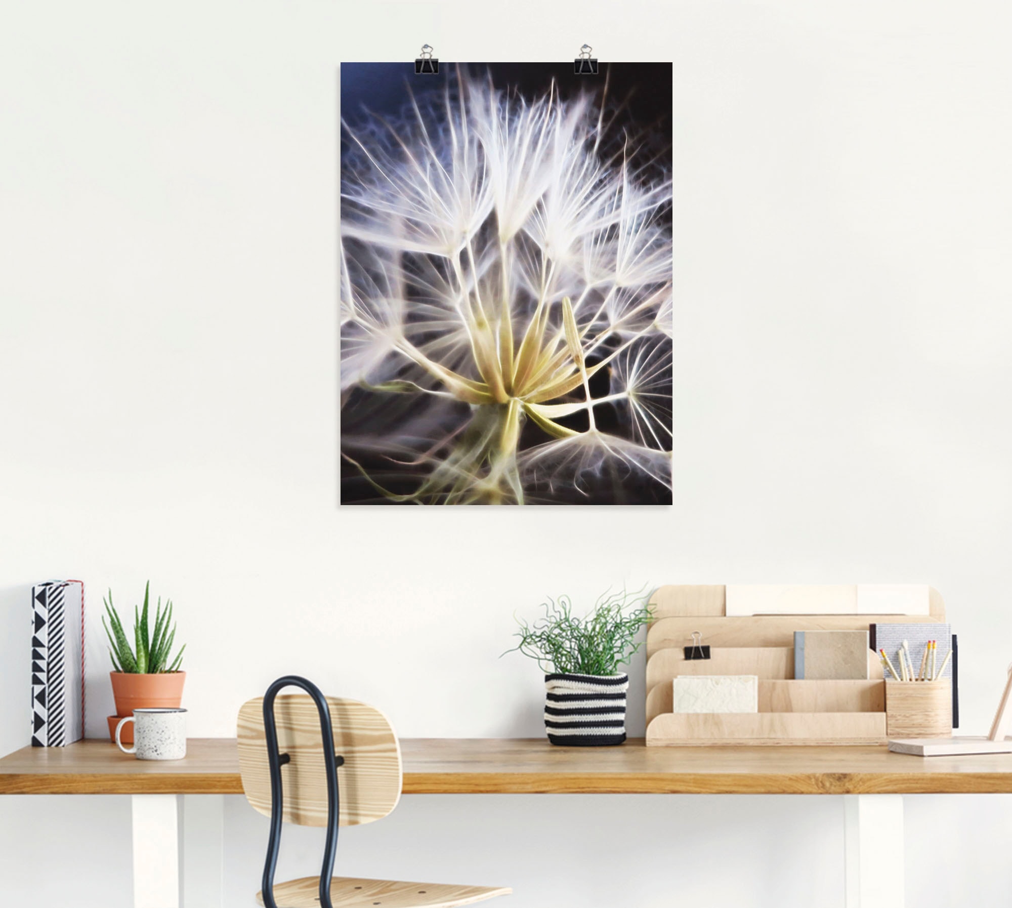 Artland Wandbild »Pusteblume«, Blumen, (1 St.), als Leinwandbild, Poster in verschied. Größen