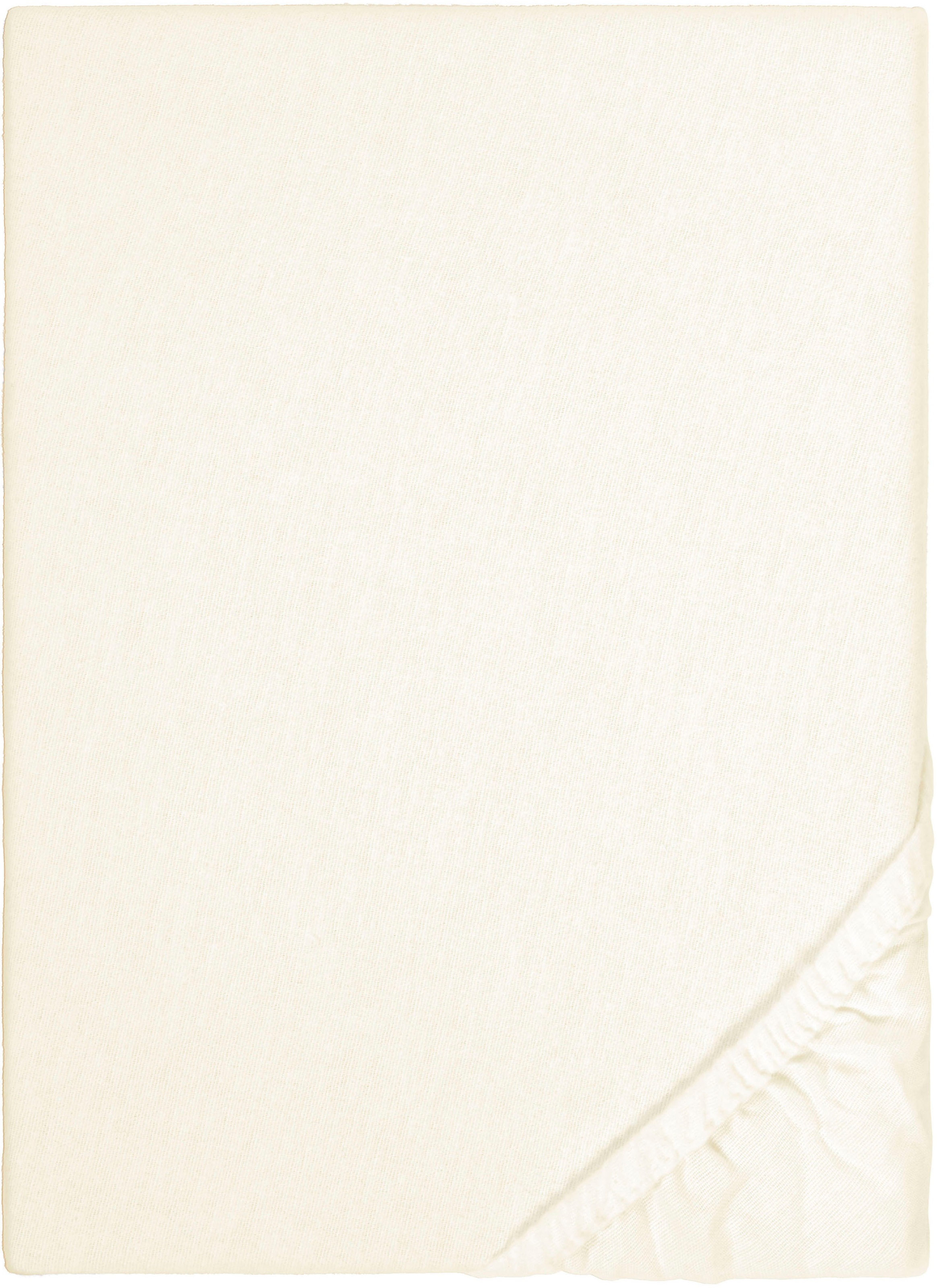 Biberna Spannbettlaken »Biber in Gr. 90x200, 140x200 oder 180x200 cm«, aus Baumwolle, für Matratzen bis 22 cm Höhe, Winter, Bettlaken