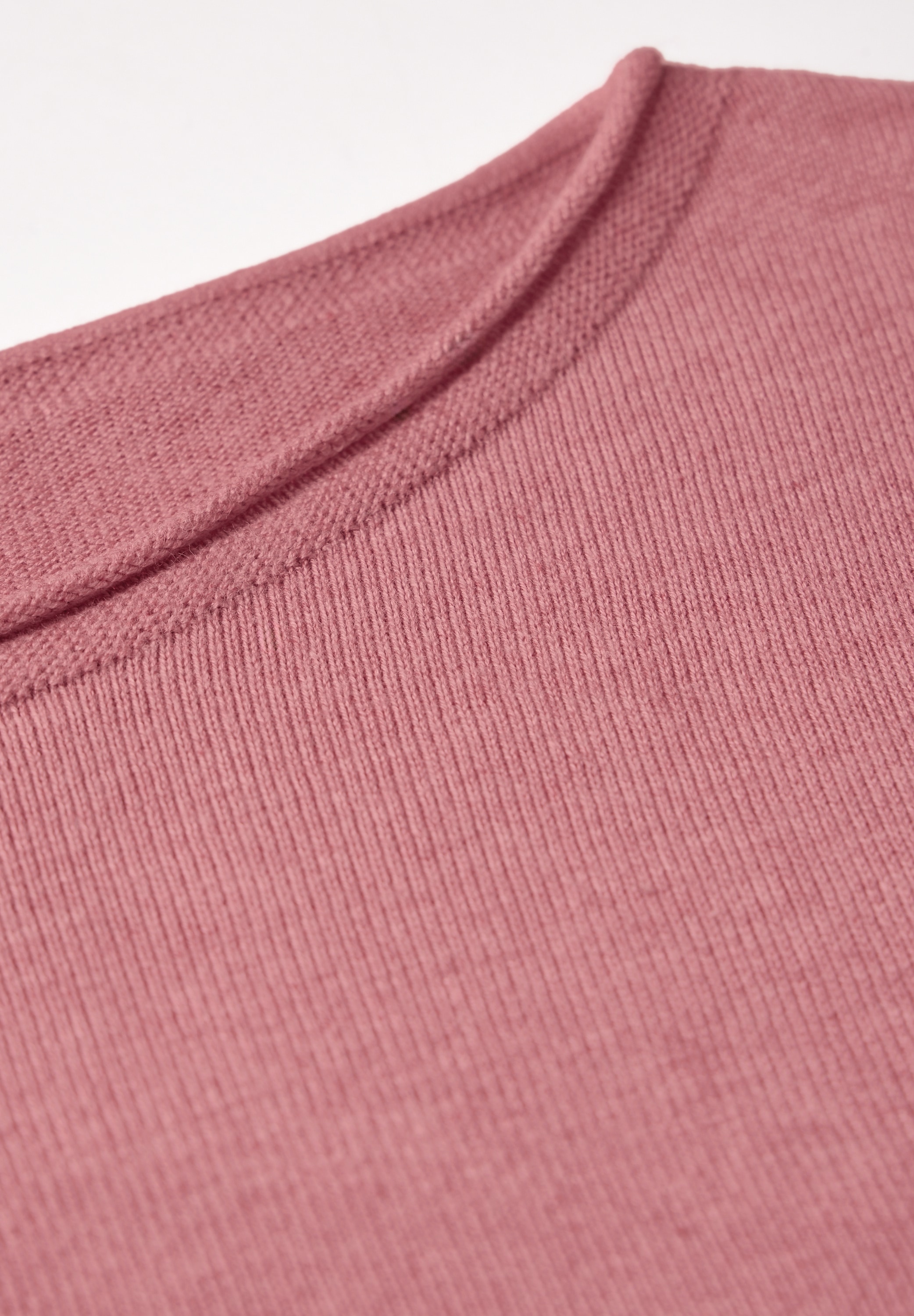 STREET ONE Strickpullover, mit Rollsaum am Ausschnitt