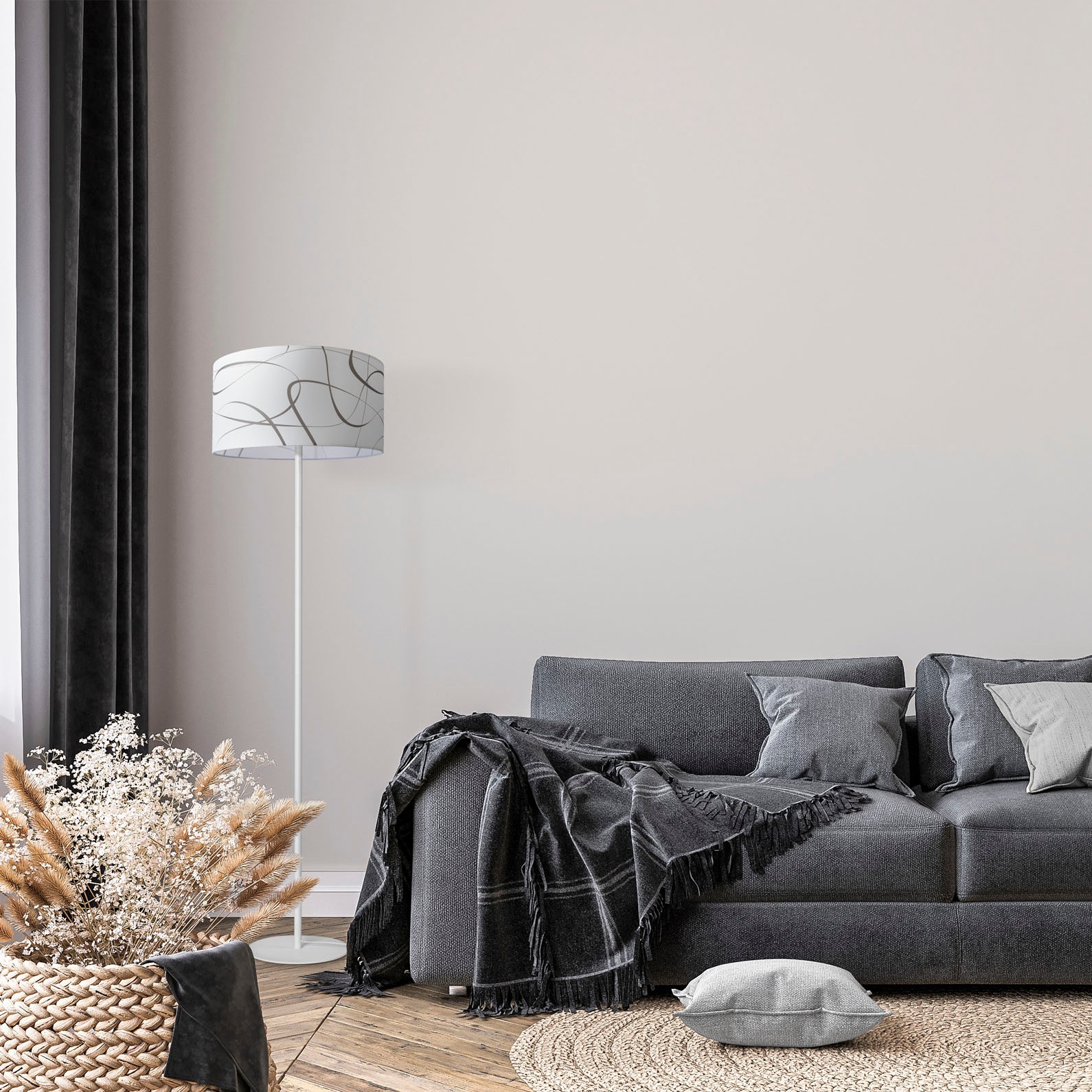 Paco Home Stehlampe »Luca Tribal«, Leuchtmittel E27   ohne Leuchtmittel, St günstig online kaufen