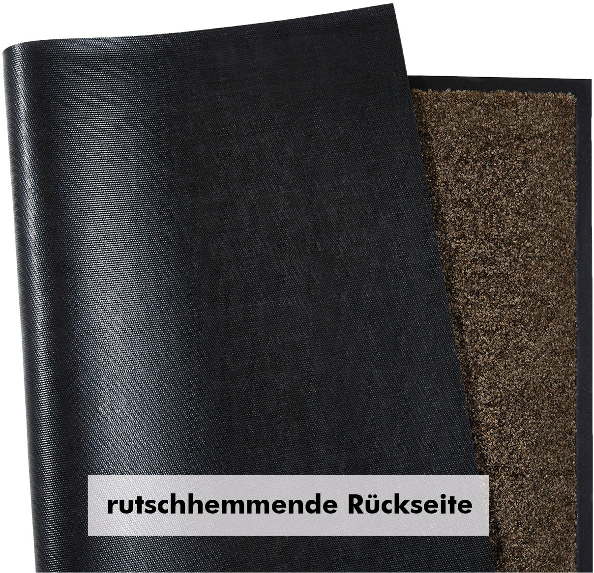 Andiamo Fußmatte »Super Wash & Clean, Made in Belgium«, rechteckig, 7 mm Höhe, Schmutzfangmatte, Uni Farben, rutschhemmend, waschbar