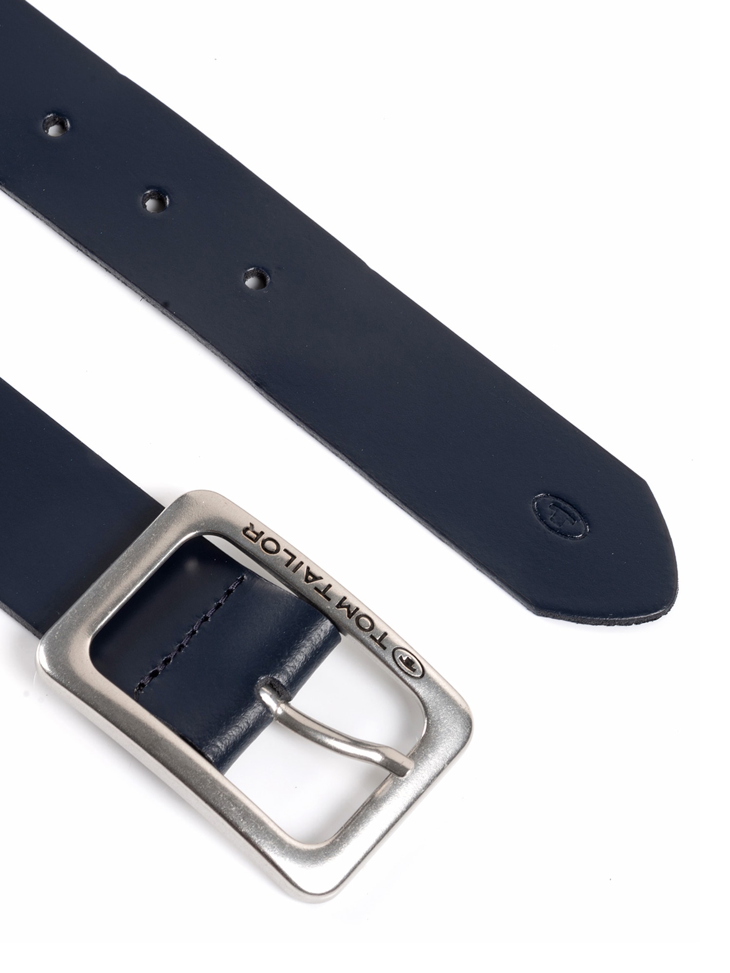 TOM TAILOR Ledergürtel »TTEVE«, 4 cm breiter Damen Ledergürtel, kalssiches Must-Have