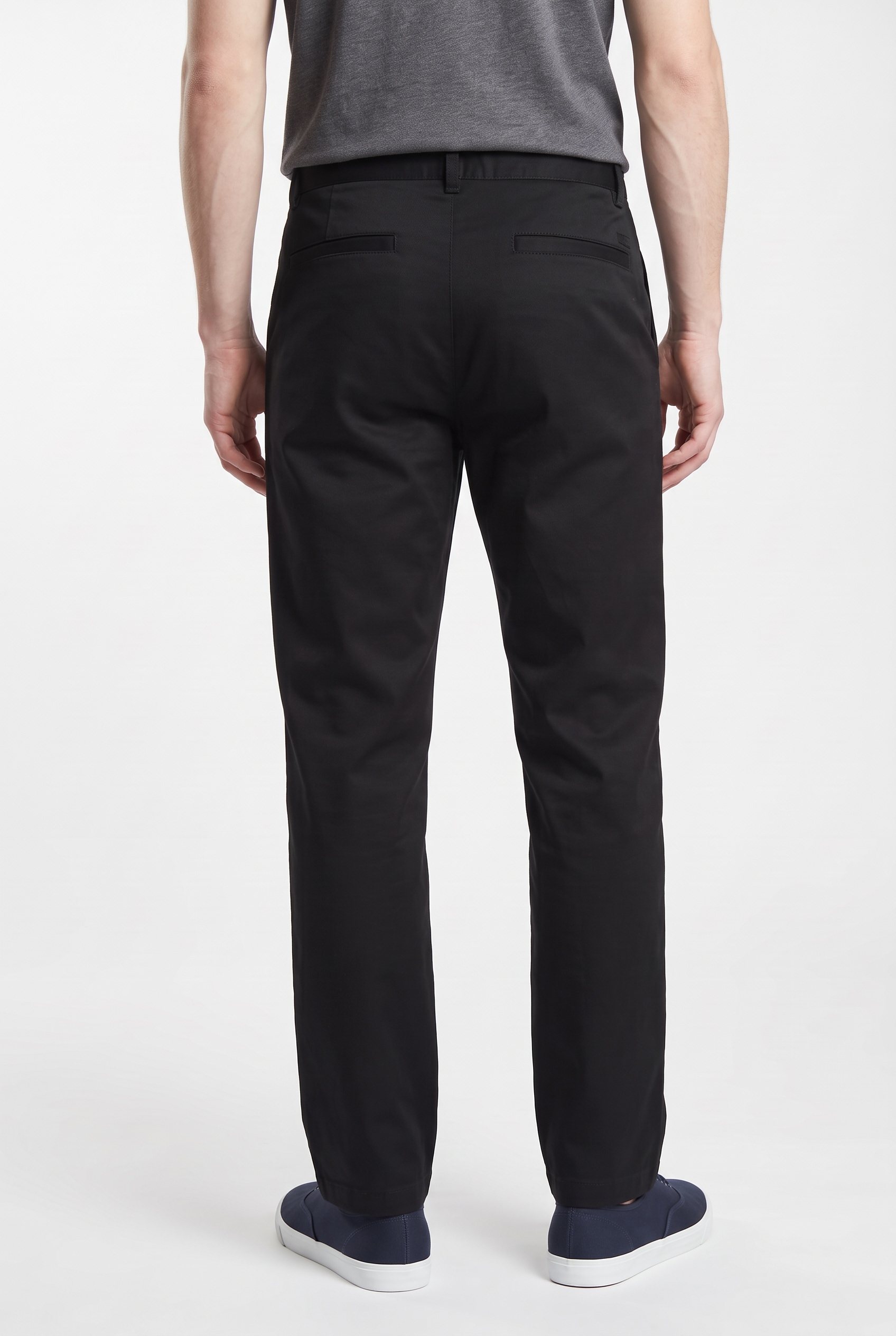 BOSS ORANGE Chinohose  mit eleganten Bundfalten, moderne Passform, Baumwoll-Stretch
