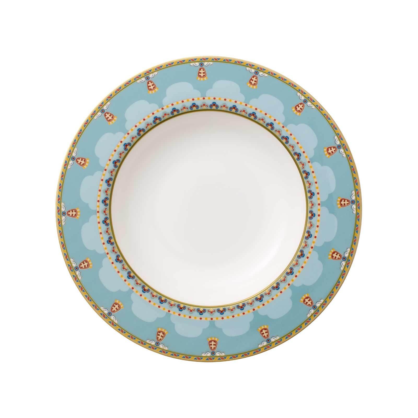 Villeroy & Boch Suppenteller »Suppenteller Samarkand Aquamarin ø 24,8 cm bu günstig online kaufen